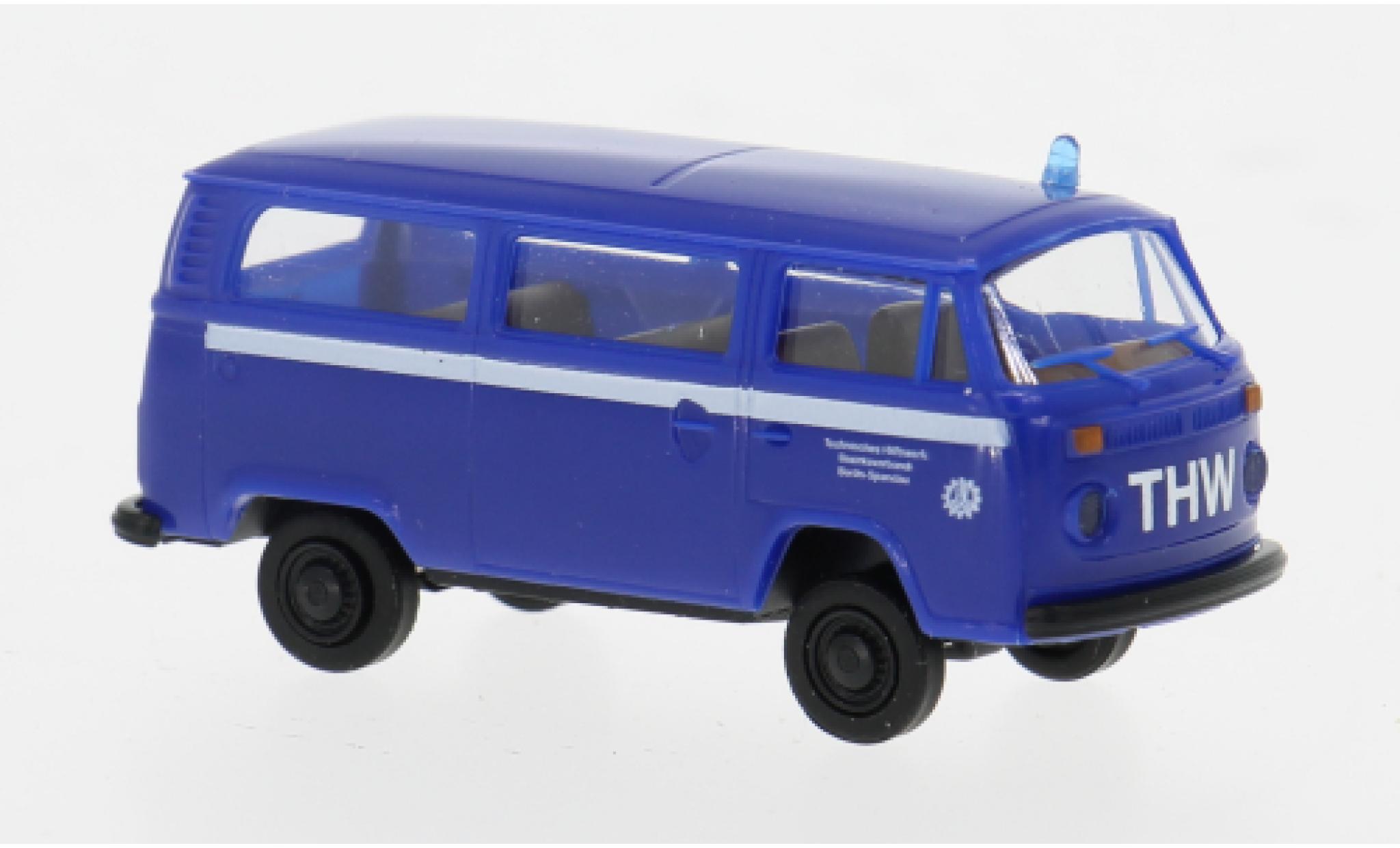 Volkswagen T2 Brekina Kombi 1973 THW Berlin Spandau 1:87 modellino in miniatura