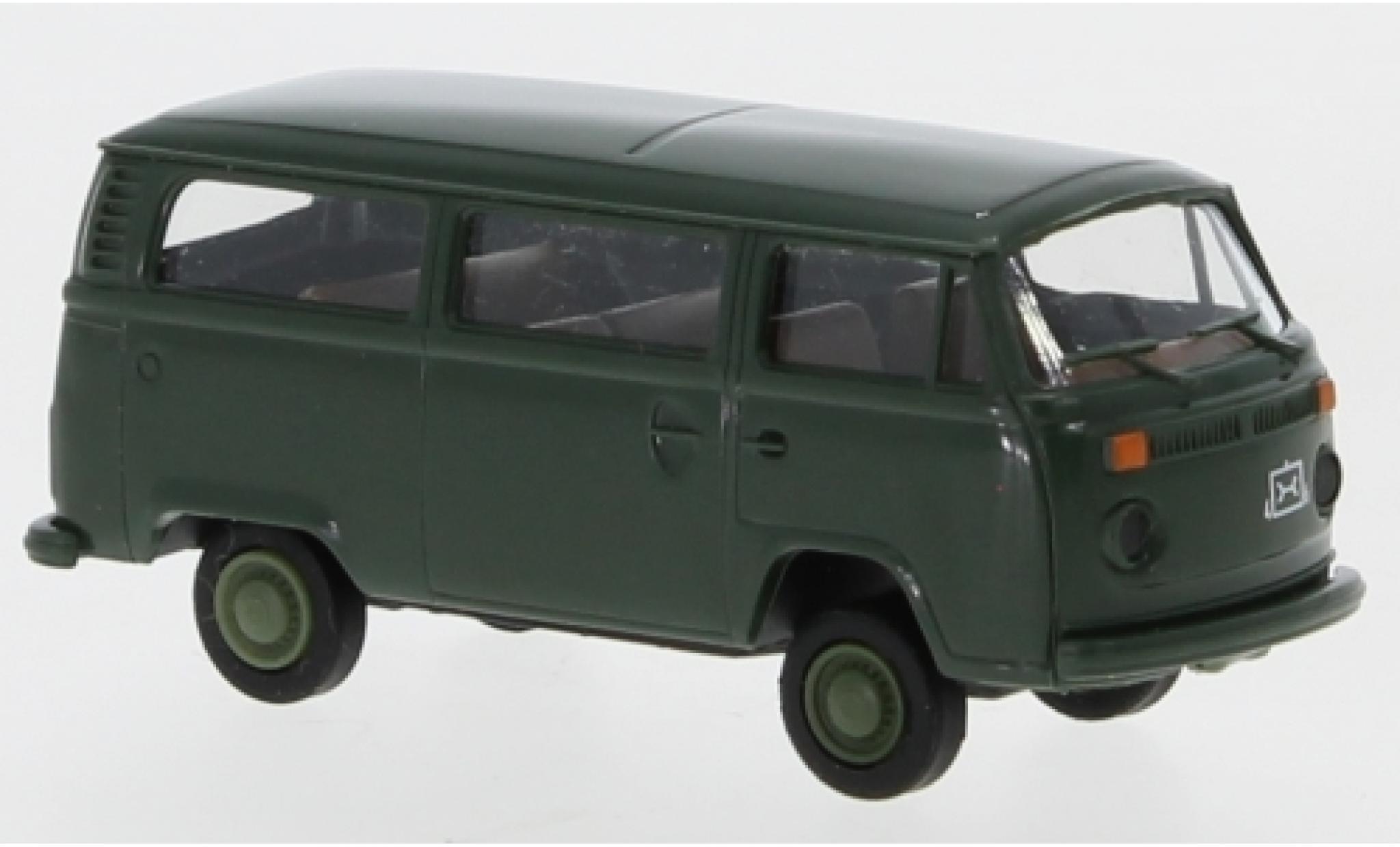Volkswagen T2 1/87 Brekina Kombi Bundeswehr 1973 modellino in miniatura