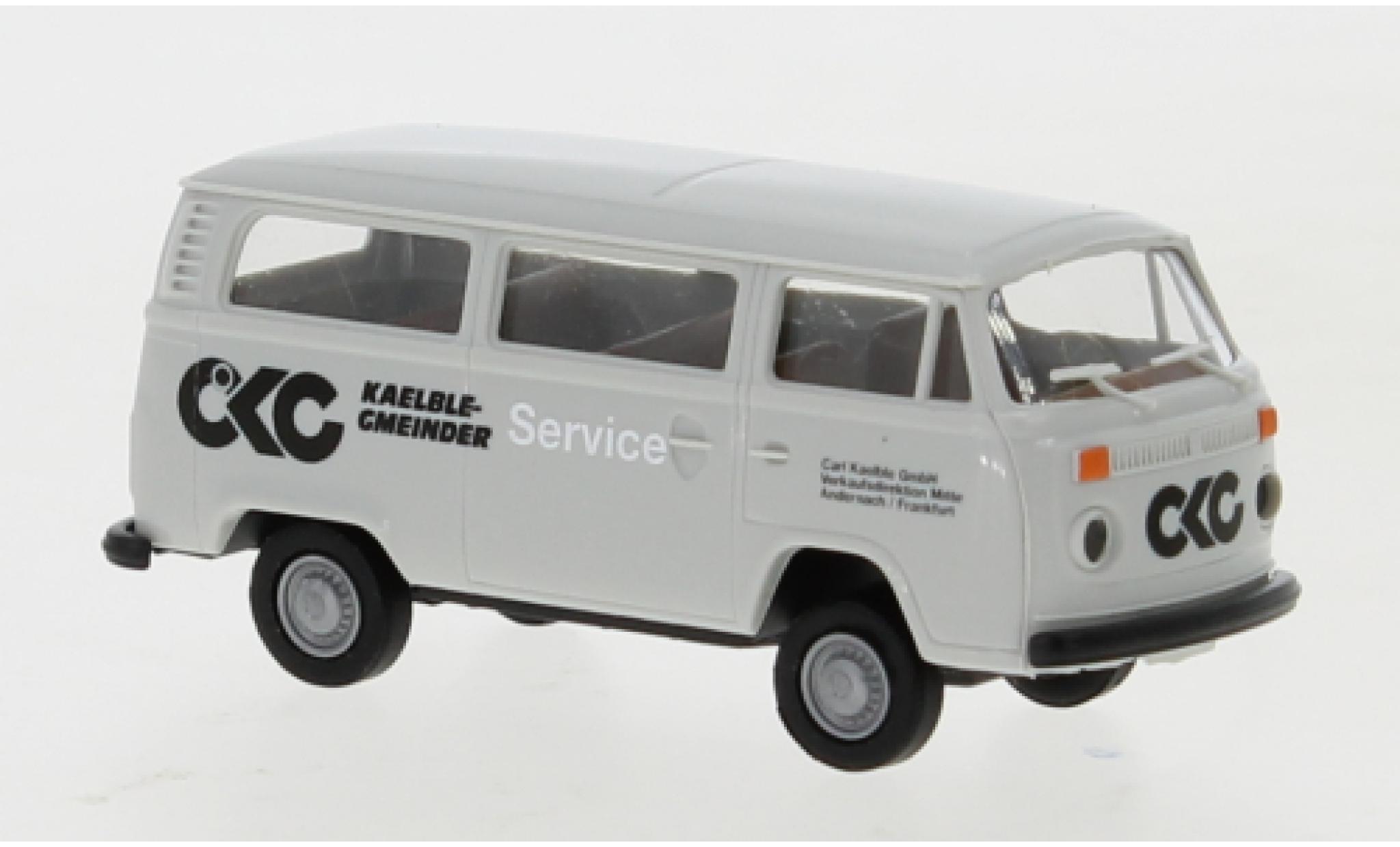 Volkswagen T2 1/87 Brekina Kombi Kaelble-Gmeinder-Service 1973 modellino in miniatura