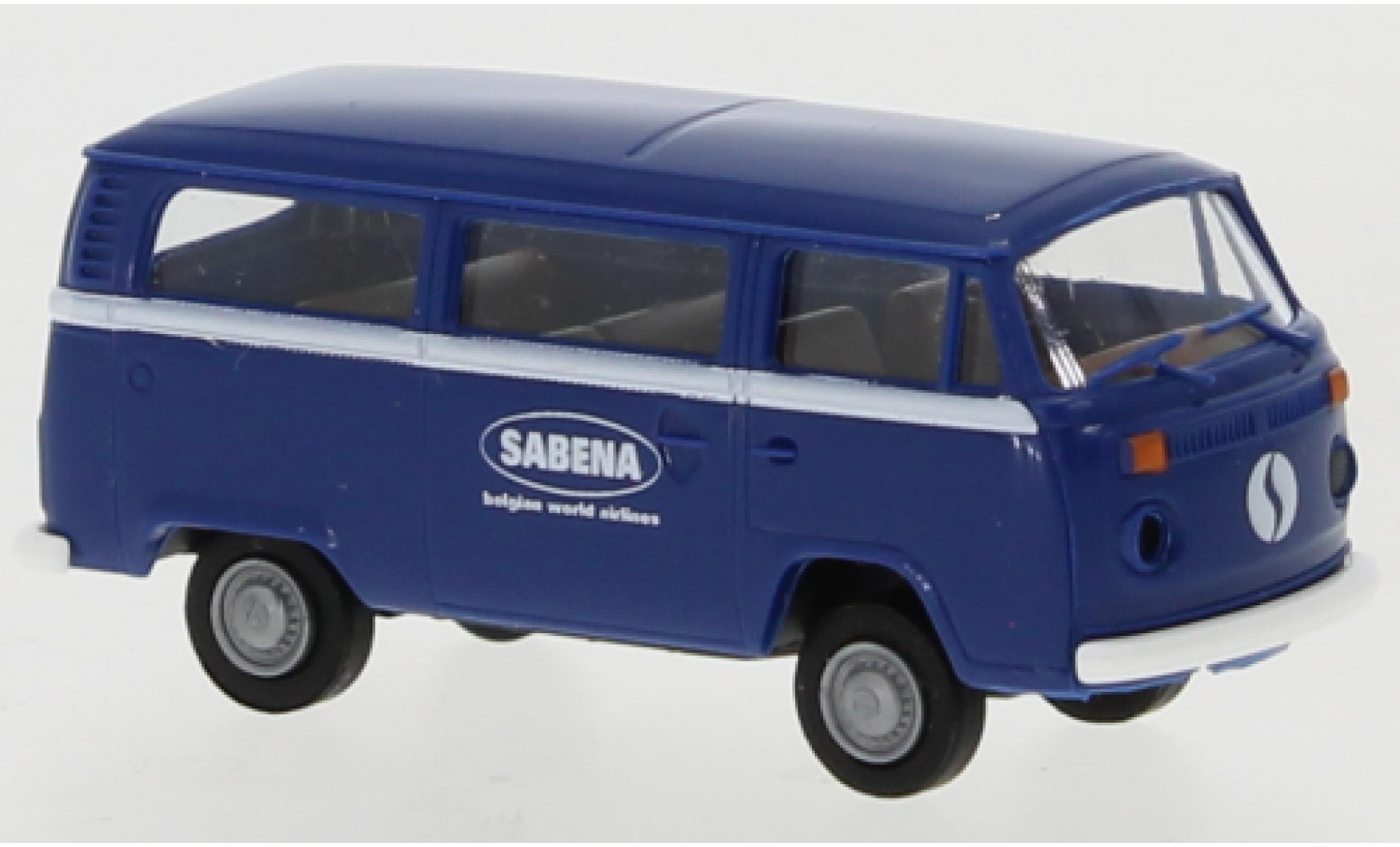 Volkswagen T2 1/87 Brekina Kombi Sabena (B) 1973 modellino in miniatura
