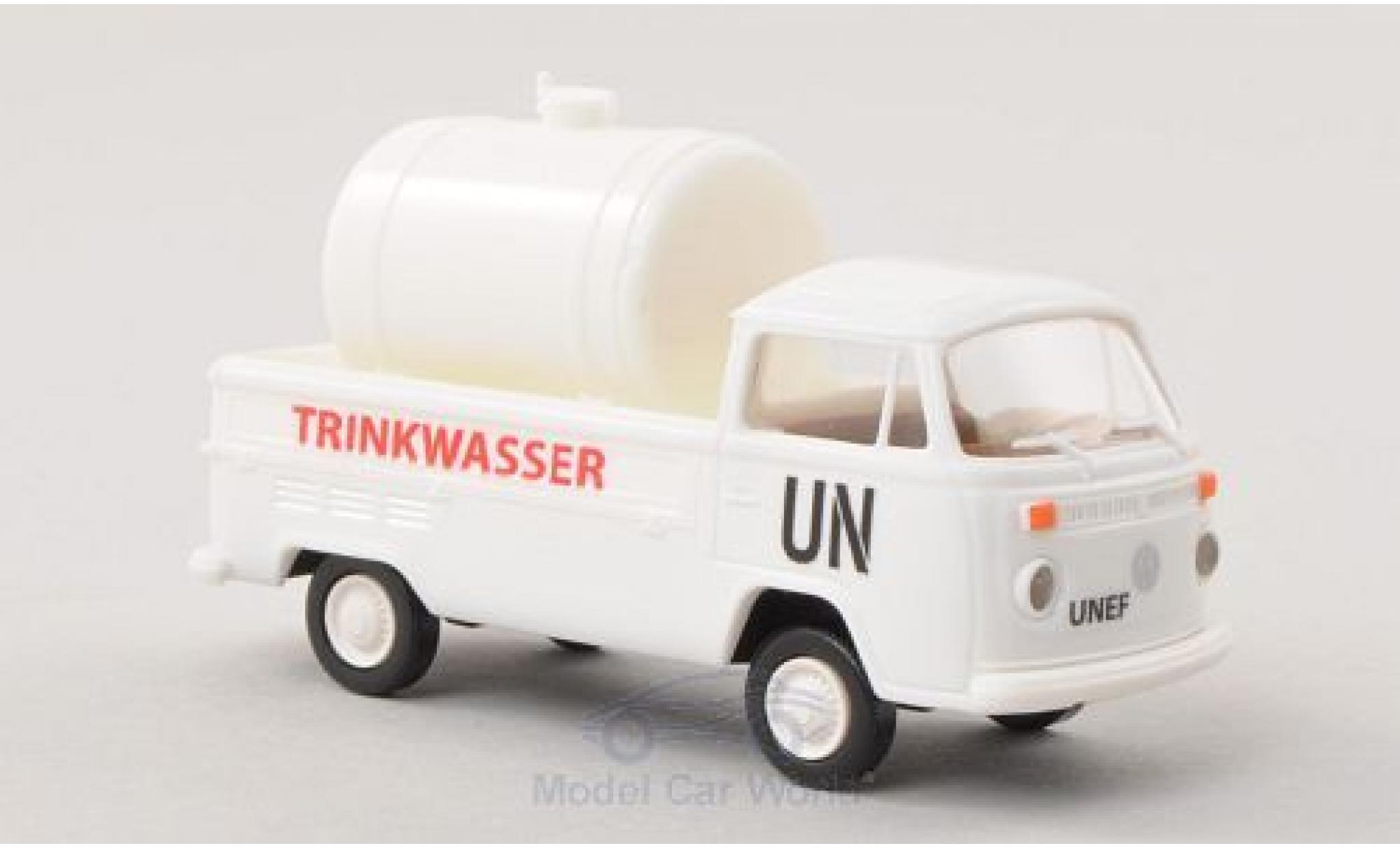Volkswagen T2 A 1/87 Brekina UN - Trinkwasser mit Ladegut modellino in miniatura