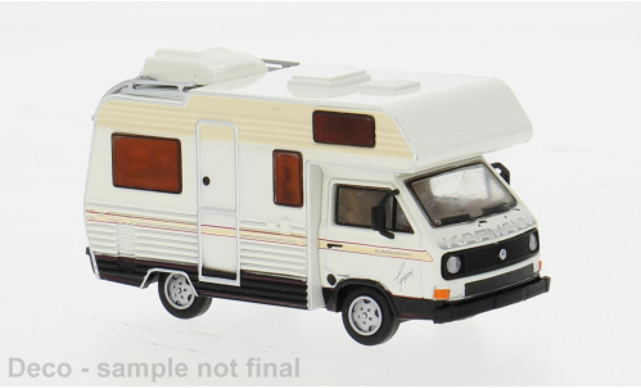 Volkswagen T3 1/87 Brekina Camper weiss 1983 1:87 modellino in miniatura