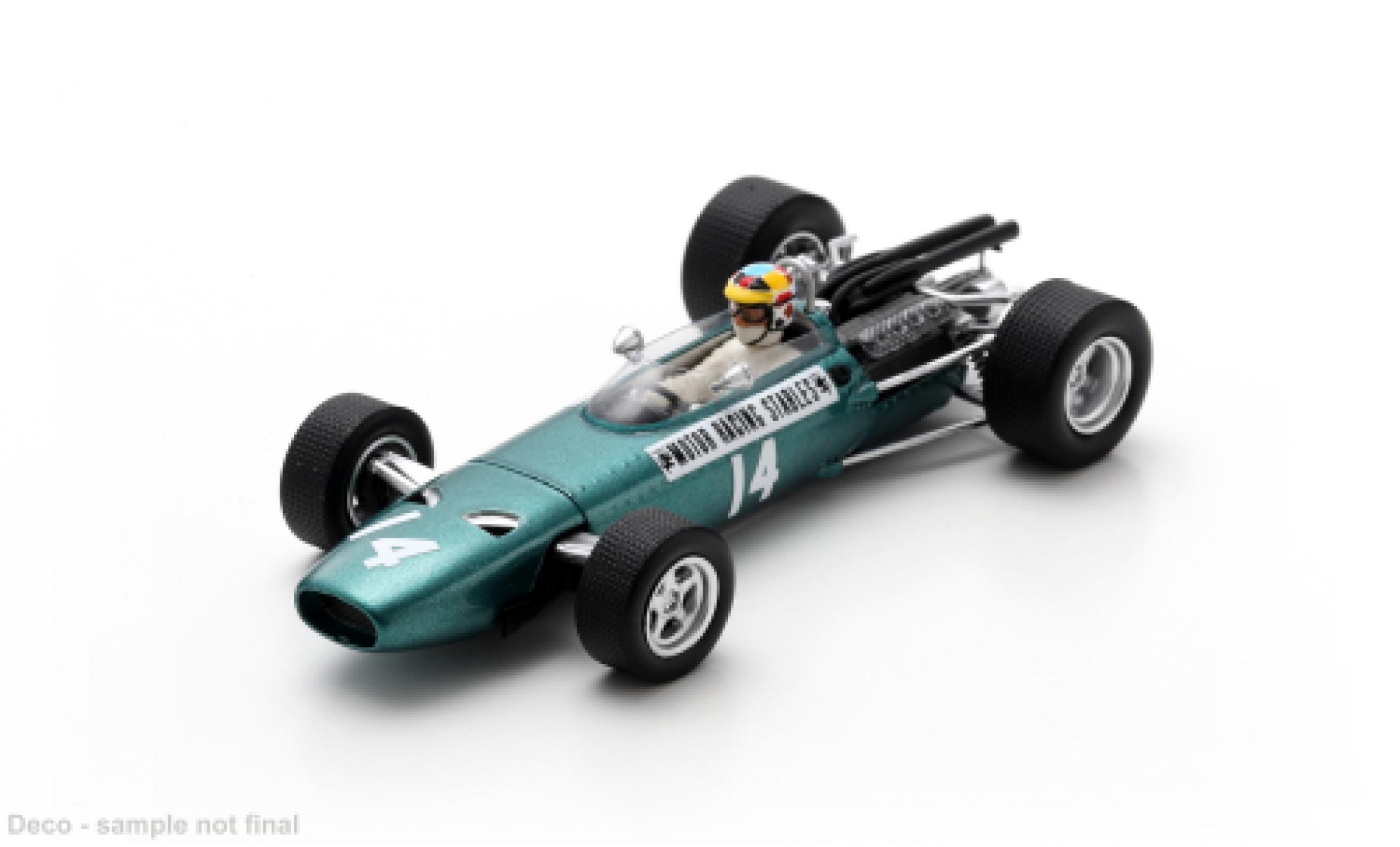 Brm P261 1/43 Spark BRM Formel 1 Gold Cup 1968 #14 T.Lanfranchi 1:43 modellino in miniatura