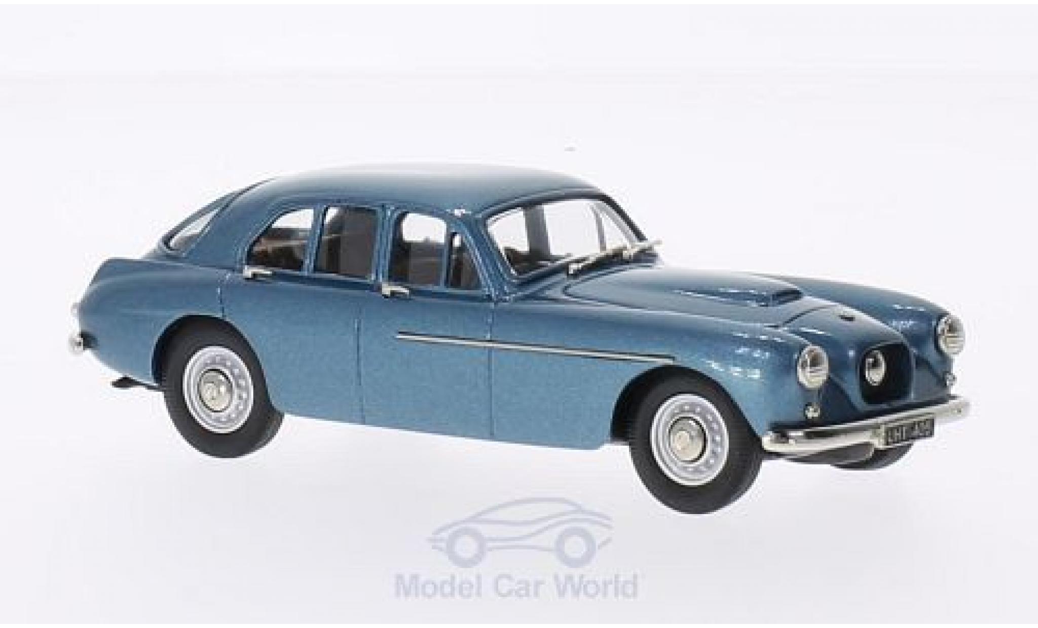 Bristol 405 1/43 Brooklin metallico blu 1955 modellino in miniatura