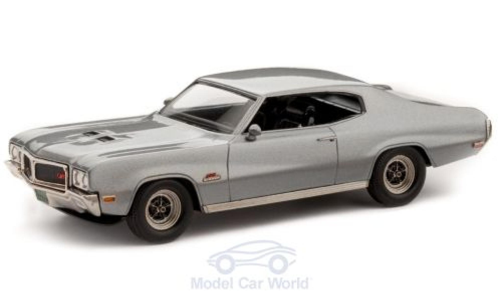 Buick GS 1/43 Brooklin 455 Hardtop Coupe metallico grigio 1970 modellino in miniatura