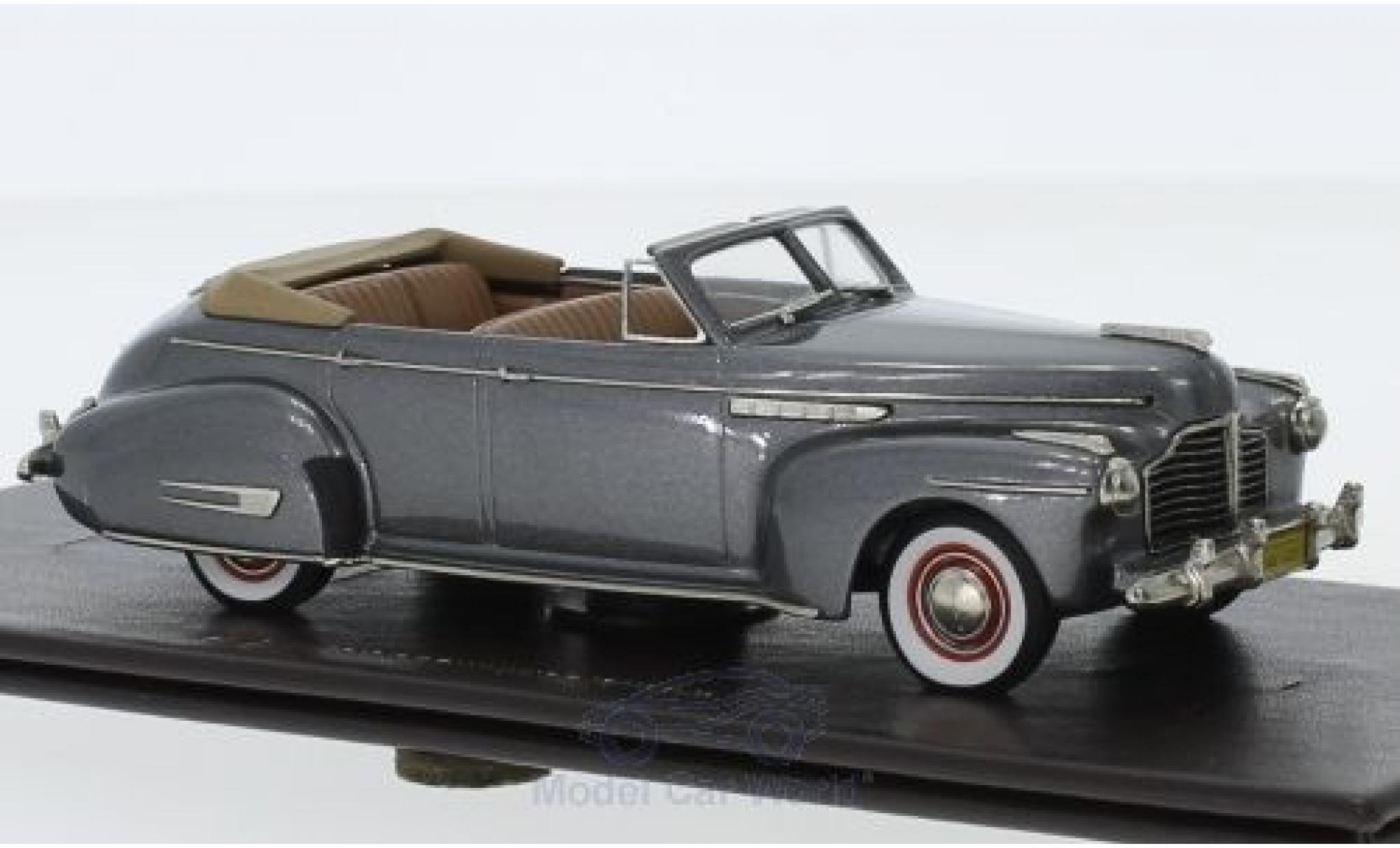 Buick Roadmaster 1/43 Brooklin Phaeton - Model 71c metallico grigio 1941 modellino in miniatura