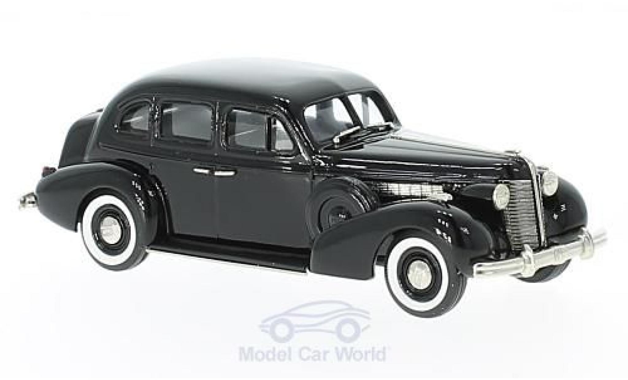 Buick Special 1/43 Brooklin 4-door Touring Sedan nero 1938 modellino in miniatura