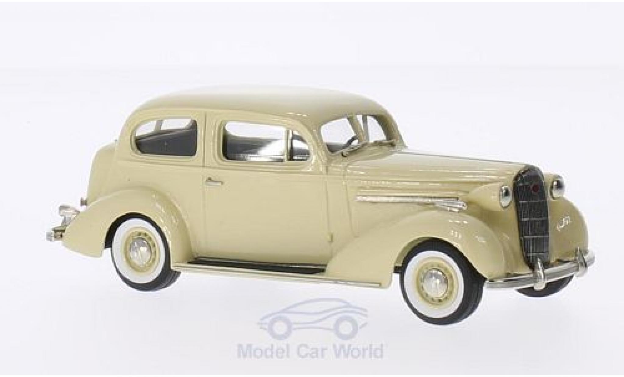 Buick Special 1/43 Brooklin Victoria Coupe M-48 beige 1936 modellino in miniatura