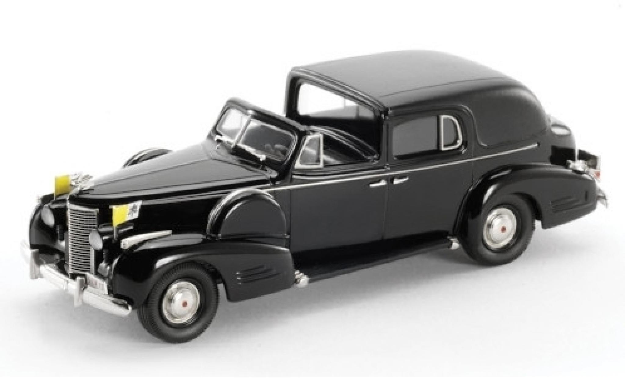 Cadillac V16 1/43 Brooklin Series 90 Fleetwood Town Car nero 1938 Edizioni Musei Vaticani modellino in miniatura
