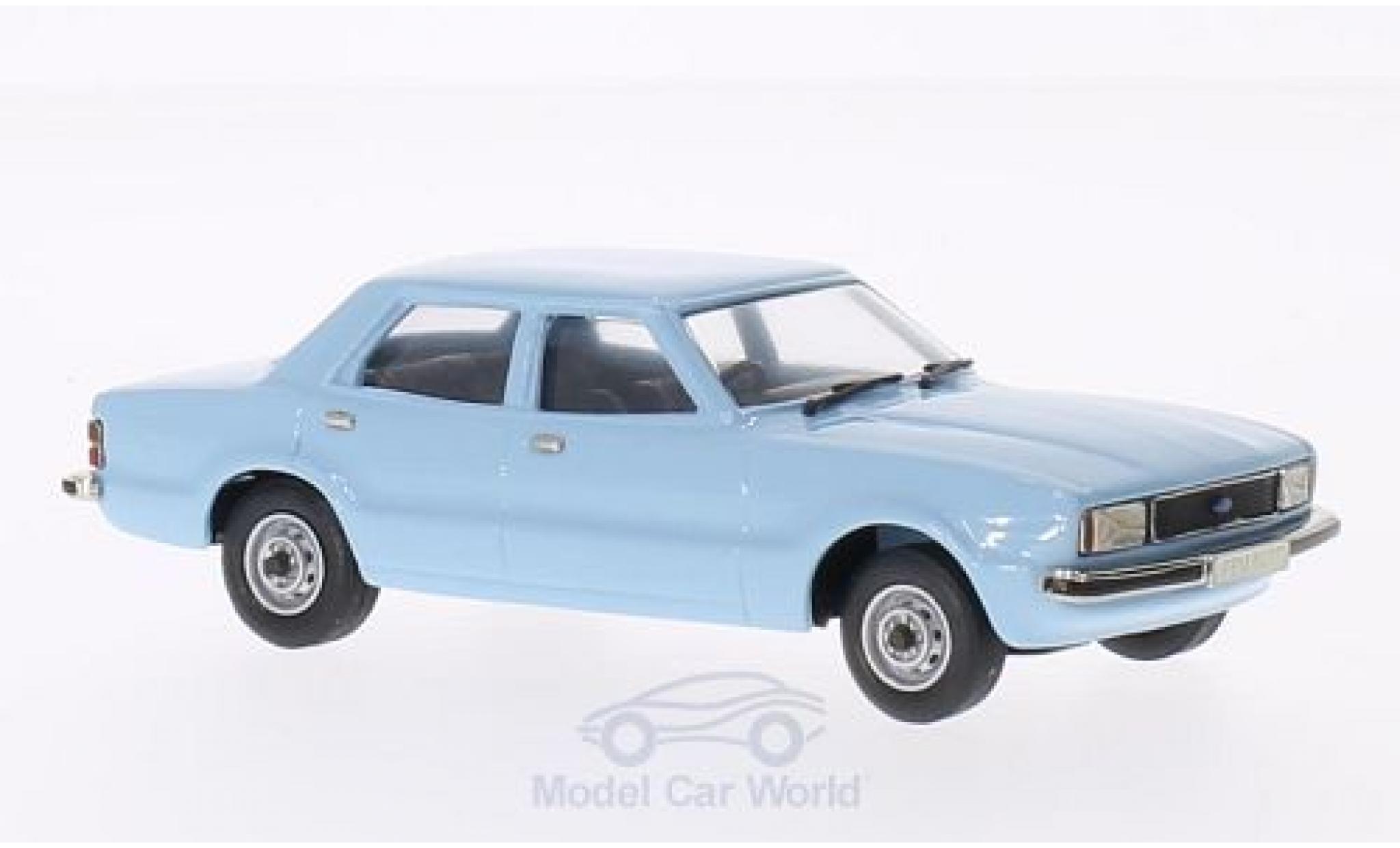 Ford Cortina 1/43 Brooklin MKIV 1.6L 4-door Saloon blu 1979 modellino in miniatura