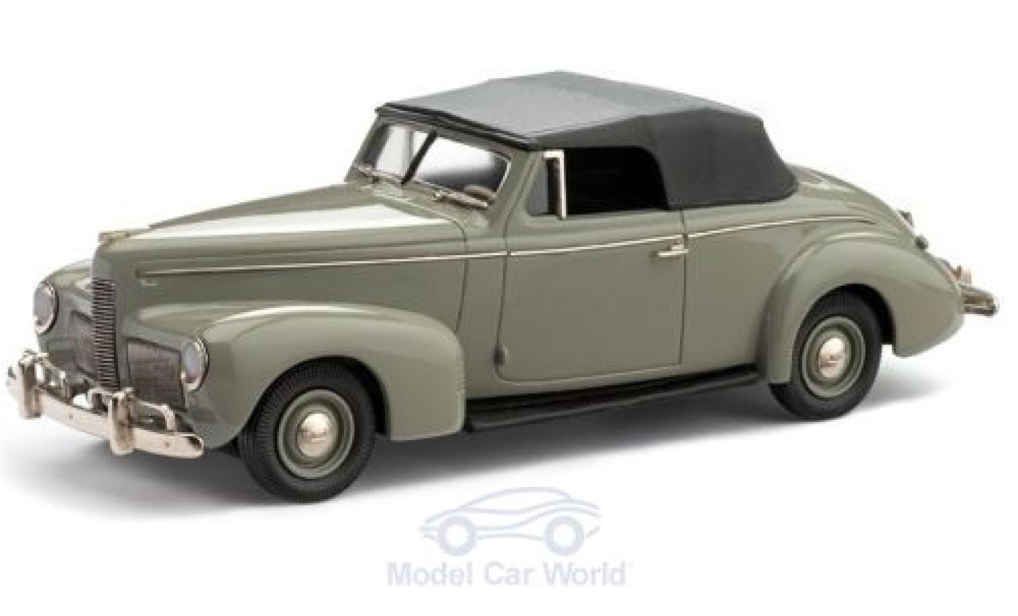 Nash Ambassador 1/43 Brooklin Eight Convertibile grigio 1940 modellino in miniatura