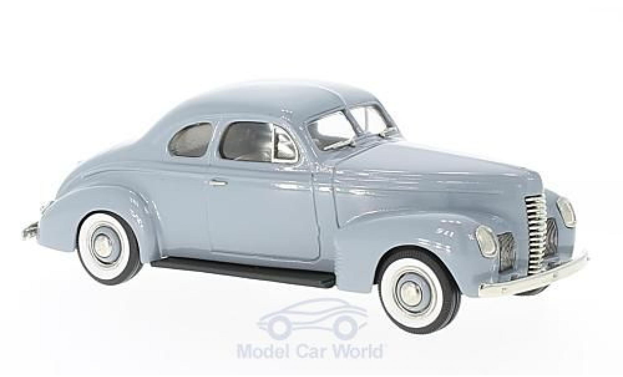 Nash Ambassador 1/43 Brooklin Eight Two-Door Coupe grigio 1939 modellino in miniatura