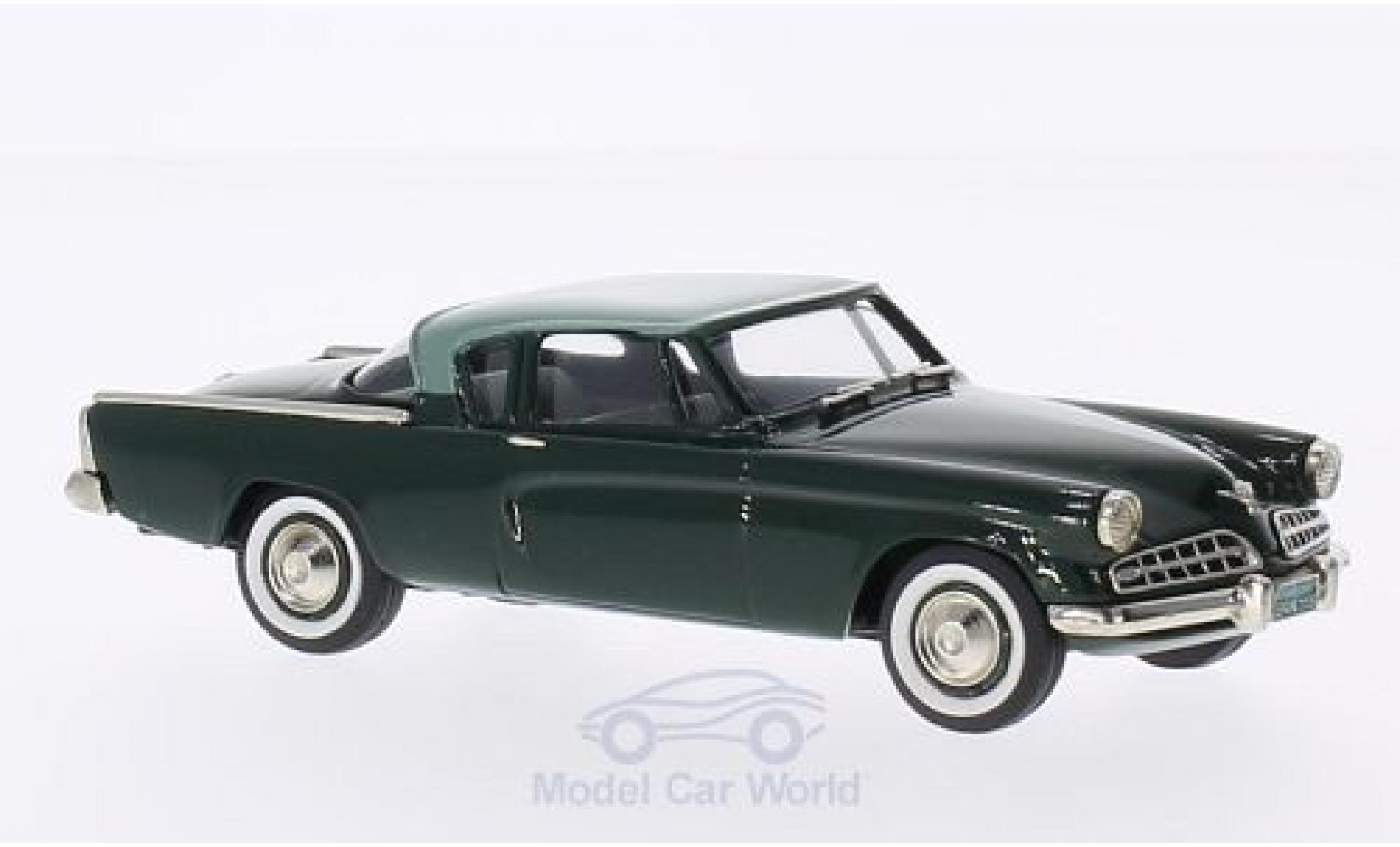 Studebaker Commander 1/43 Brooklin Coupe verde/verde 1954 modellino in miniatura