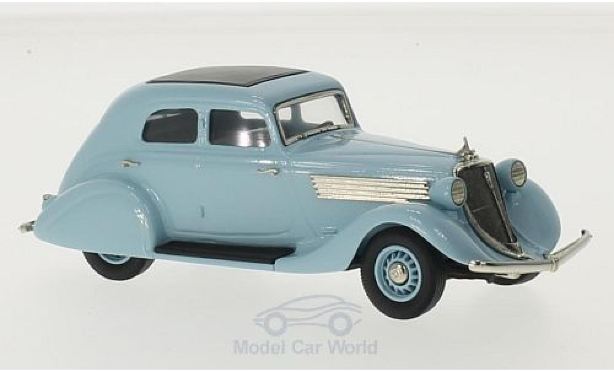 Studebaker Commander 1/43 Brooklin Landcruiser Sedan blu 1934 modellino in miniatura