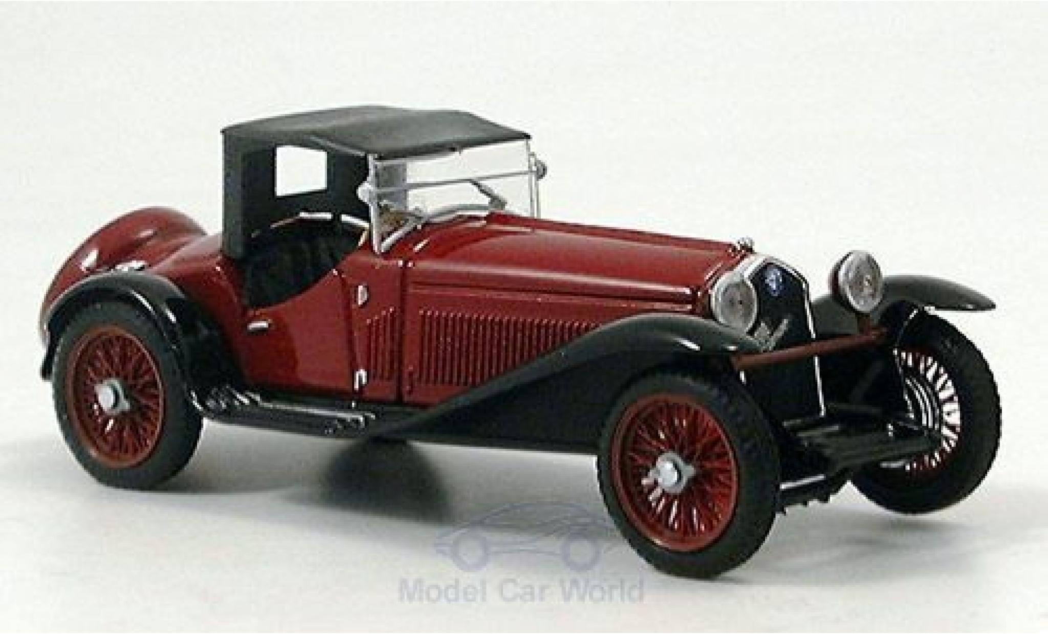Alfa Romeo 2300 1/43 Brumm rosso/nero Verdeck geschlossen modellino in miniatura