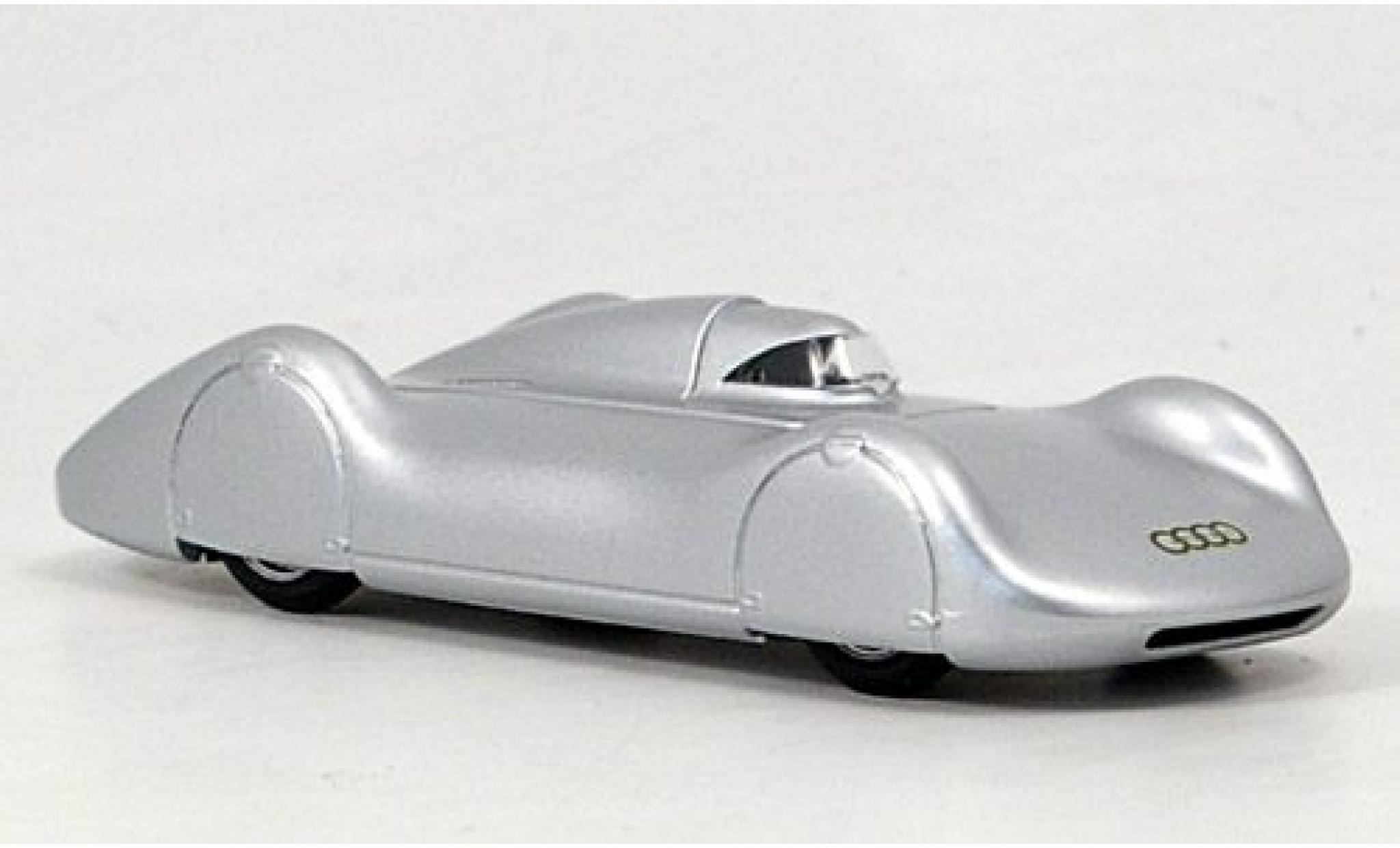 Auto Union Typ C 1/43 Brumm Stromlinie 1937 Record Test B.Rosemeyer modellino in miniatura