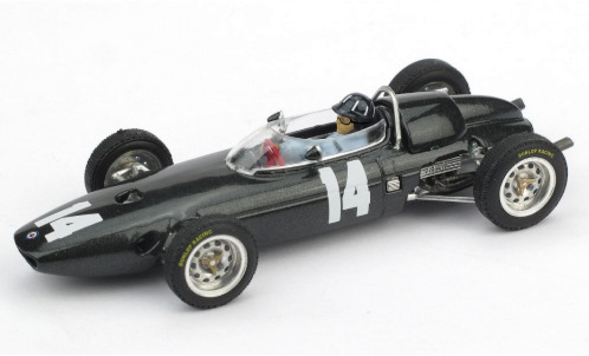 Brm P57 1/43 Brumm BRM No.14 formule 1 GP Italie 1962 modellino in miniatura