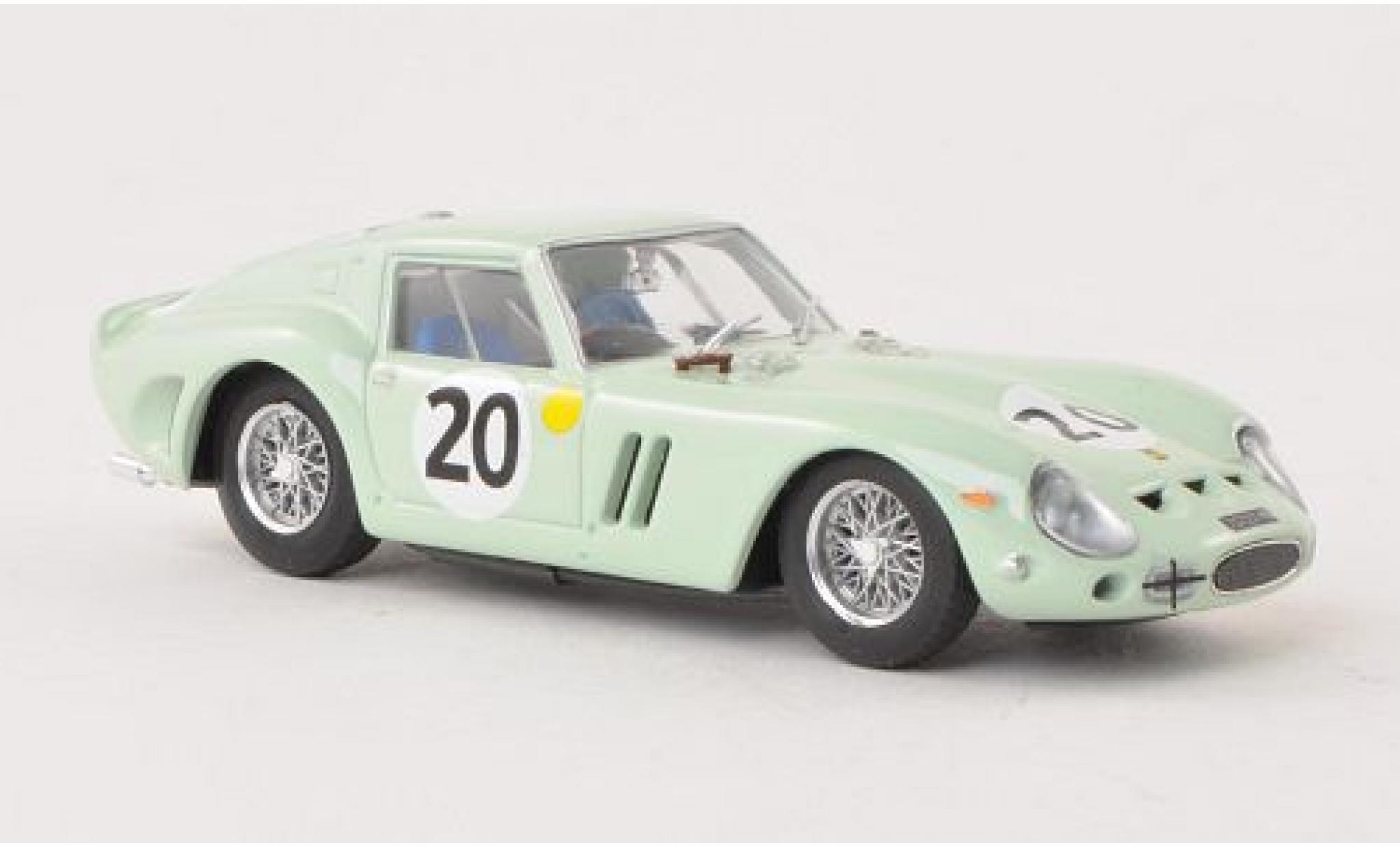 Ferrari 250 1/43 Brumm GTO No.20 U.D.T. Laystall 24h Le Mans 1962 modellino in miniatura