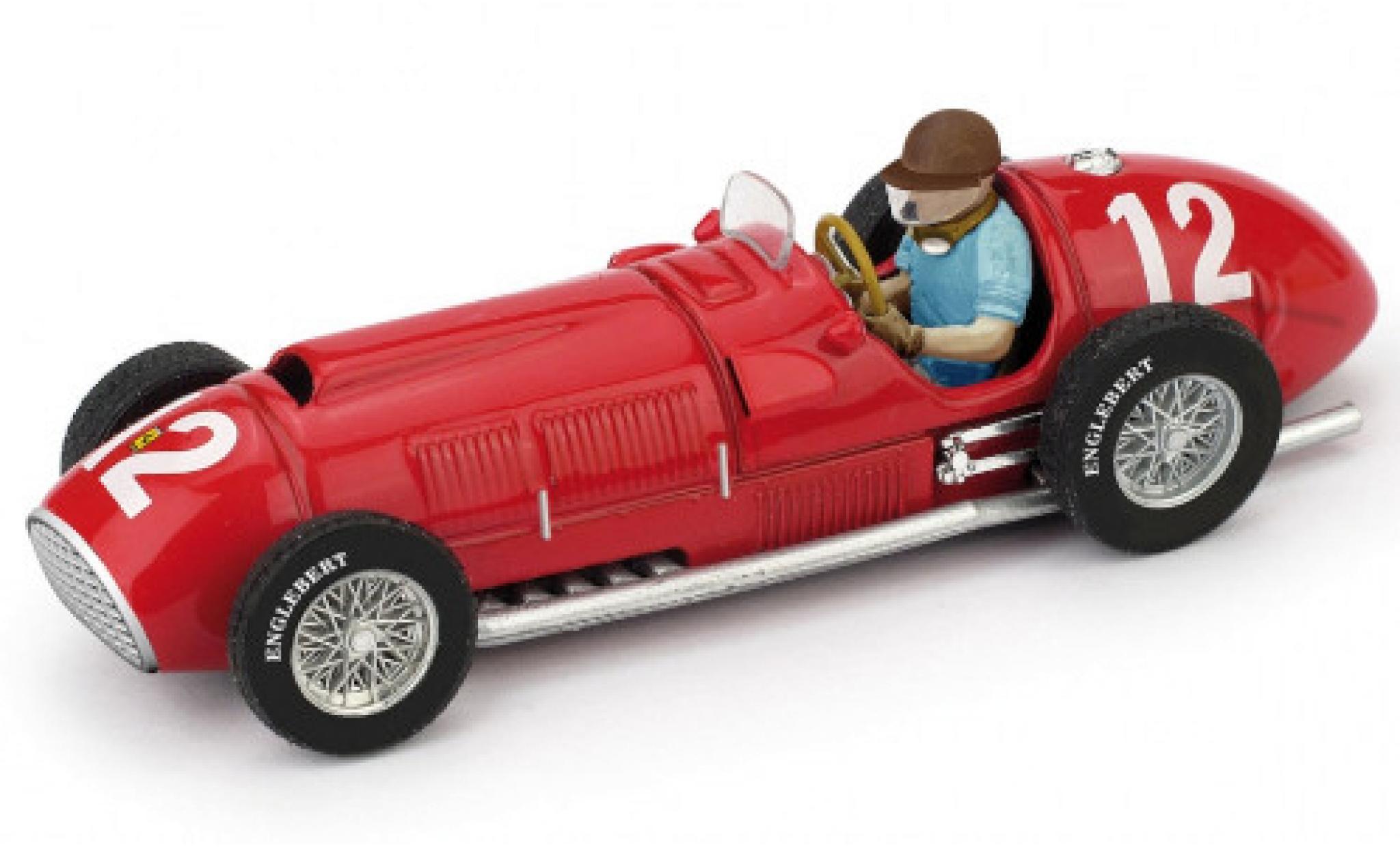 Ferrari 375 1/43 Brumm F1 No.12 formule 1 GP Angleterre 1951 modellino in miniatura