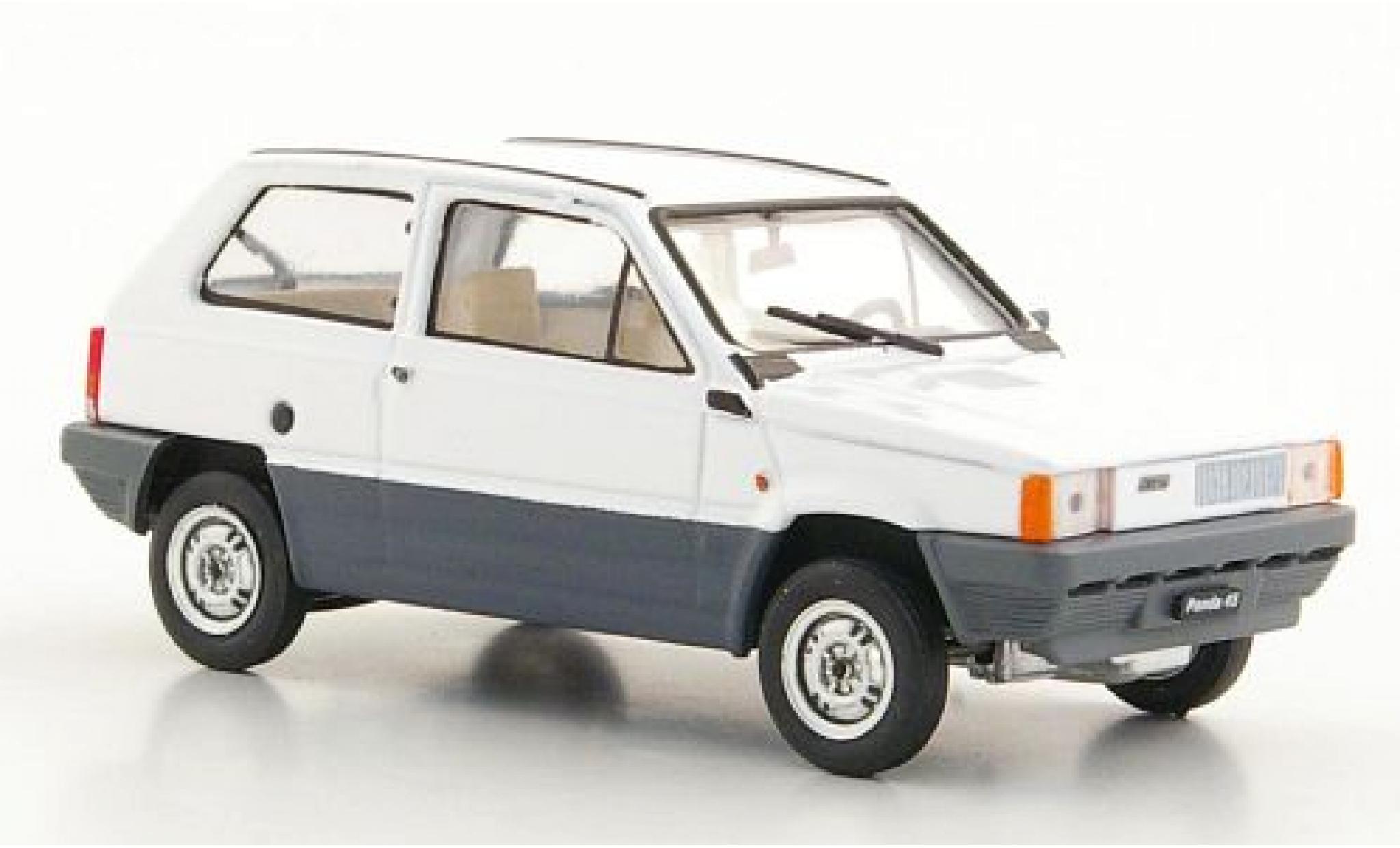 Fiat Panda 1/43 Brumm 45 bianco 1980 modellino in miniatura