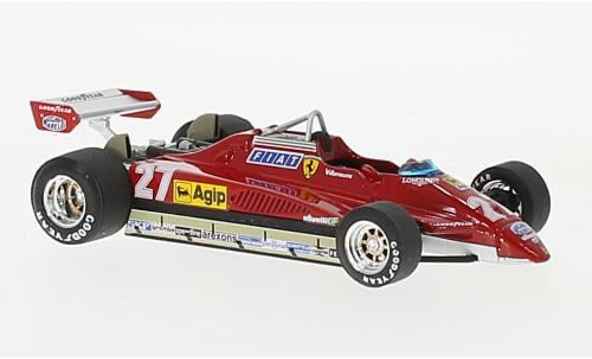 Ferrari 126 1/43 Brumm C2 Turbo No.27 Formel 1 GP San Marino 1982 1:43 modellino in miniatura