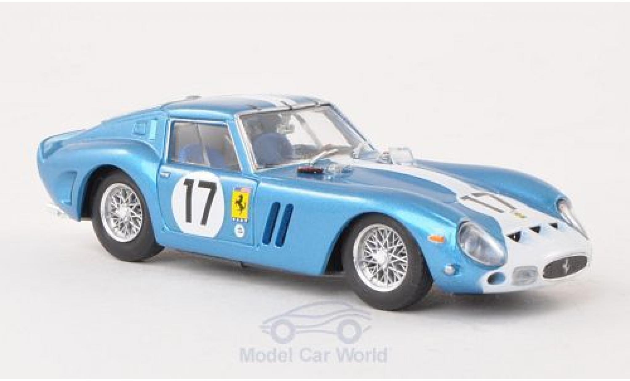 Ferrari 250 1/43 Brumm GTO No.17 Scuderia N.A.R.T. 24h Le Mans 1962 Chassis 3387GT modellino in miniatura