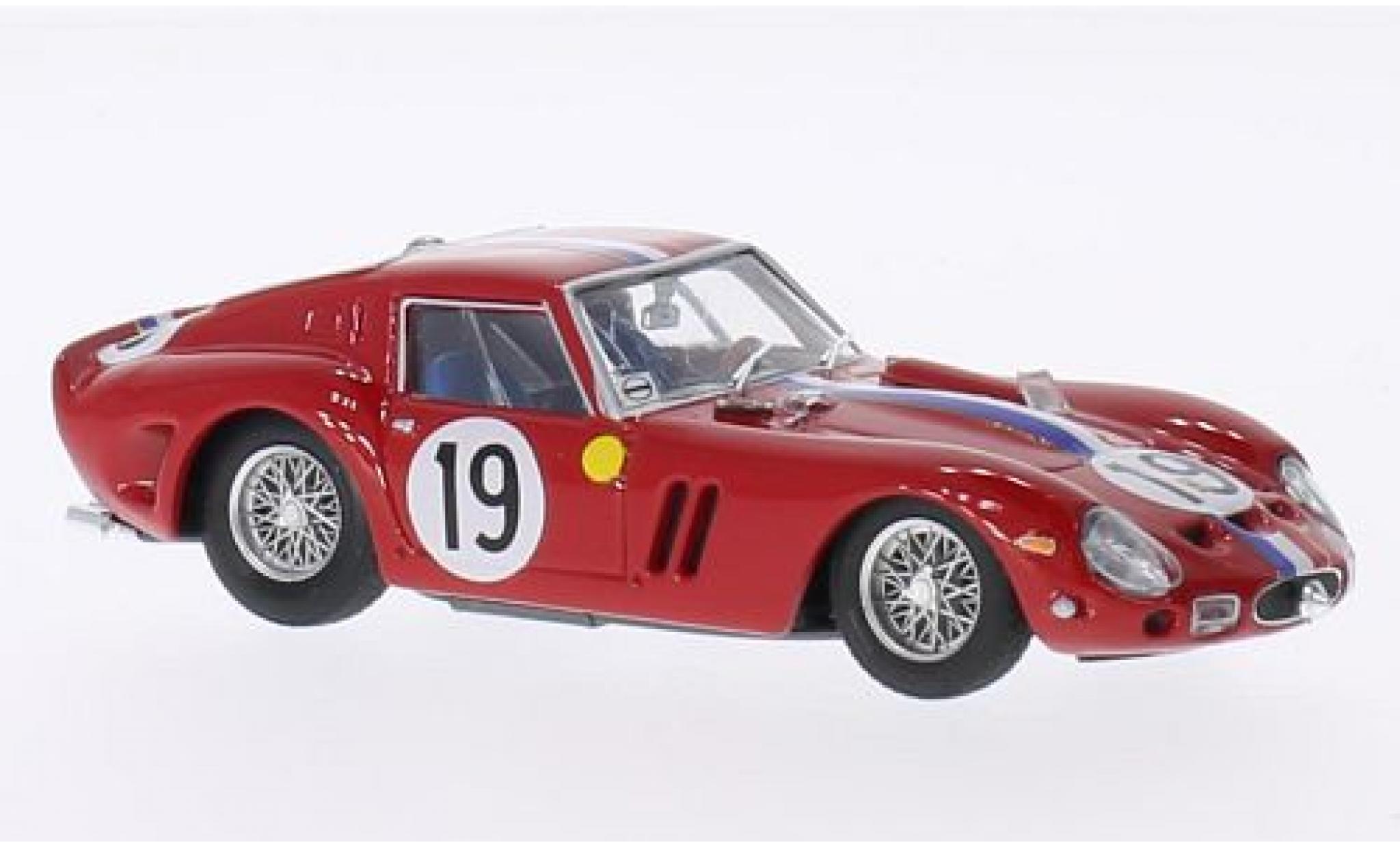 Ferrari 250 1/43 Brumm GTO No.19 24h Le Mans 1962 châssis 3705GT J.Guichet/P.Noblet modellino in miniatura