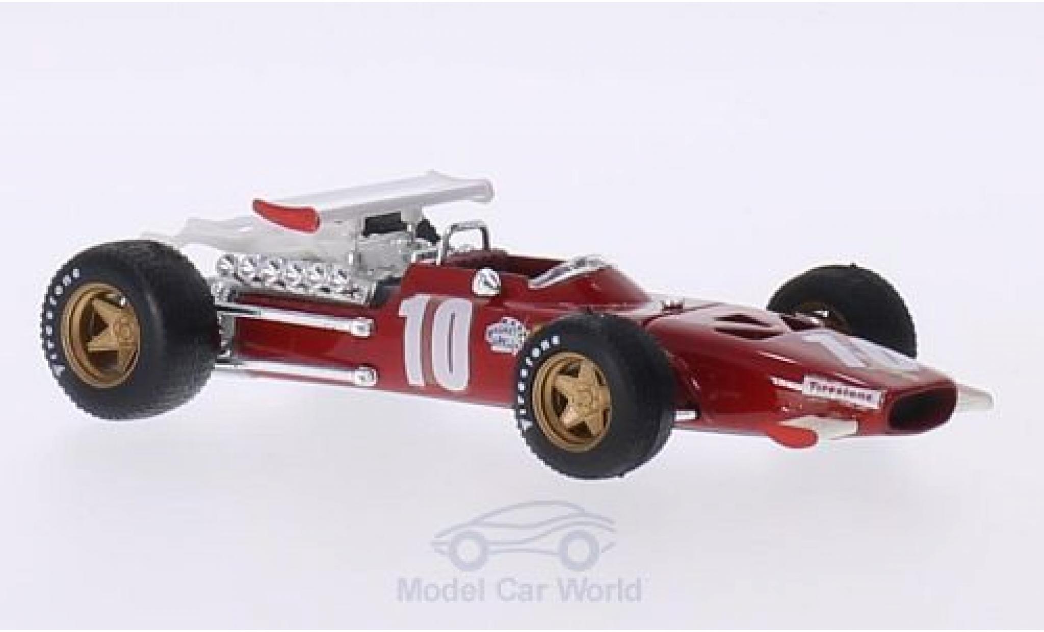 Ferrari 312 P 1/43 Brumm F1 No.10 Formel 1 GP Italien 1969 P.Rodriguez modellino in miniatura