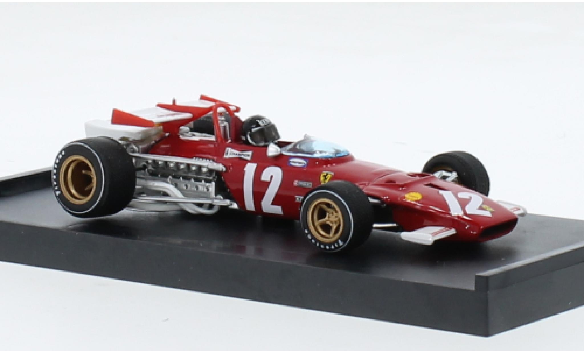 Ferrari 312 1/43 Brumm B No.12 Scuderia Formel 1 GP Österreich 1970 1:43 modellino in miniatura