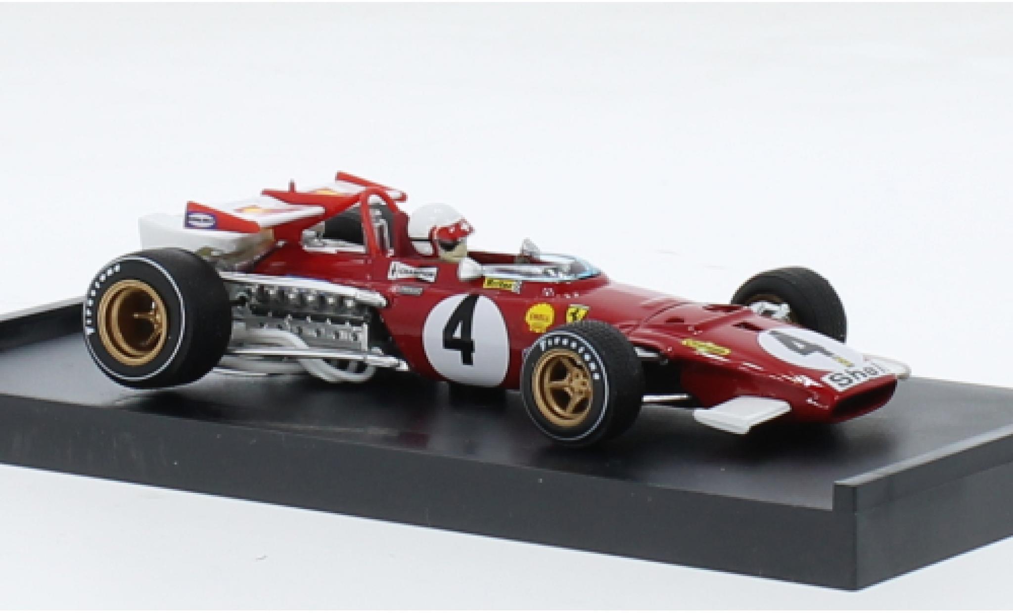 Ferrari 312 1/43 Brumm B No.4 Formel 1 GP Italien 1970 1:43 modellino in miniatura