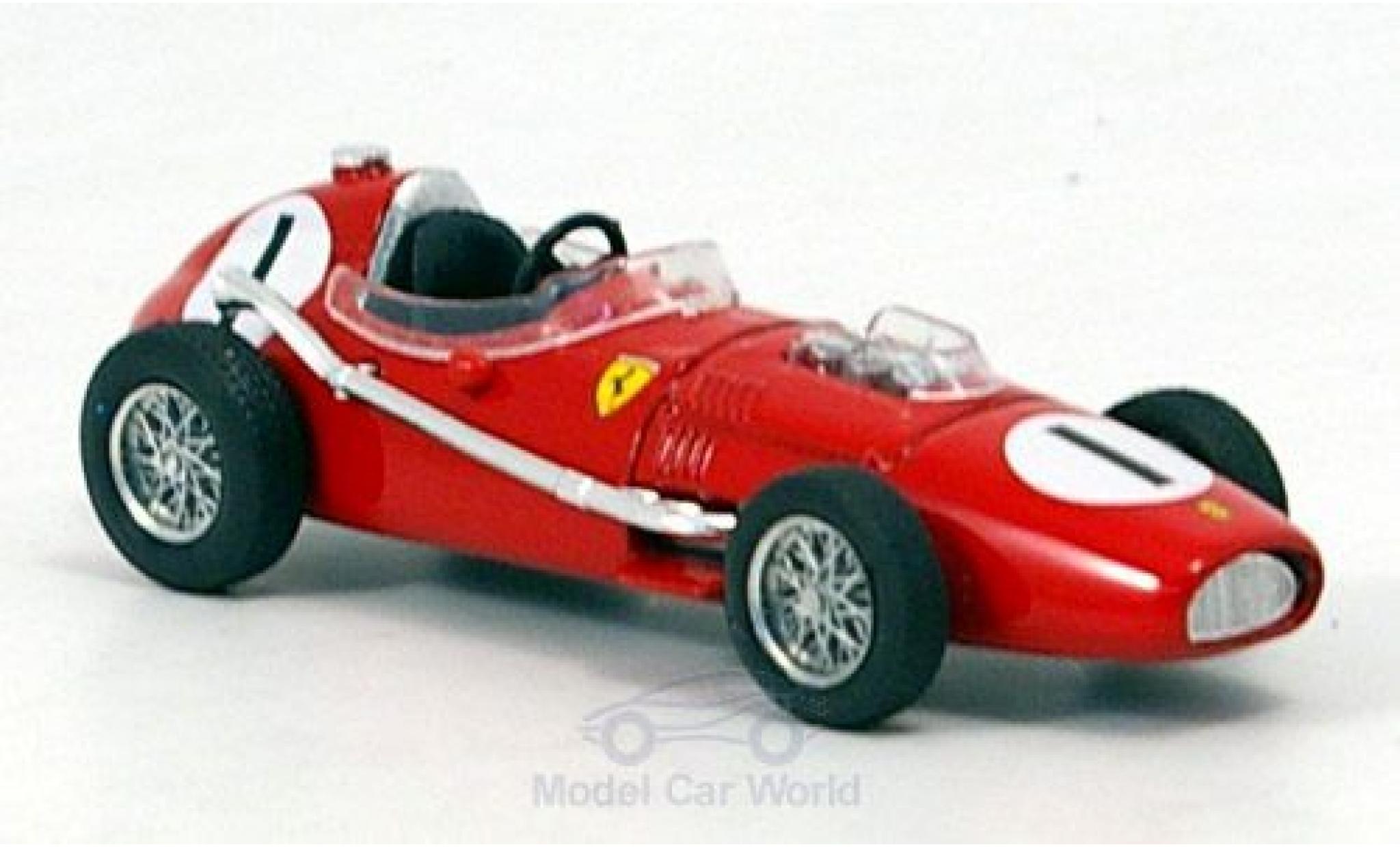 Ferrari D246 1/43 Brumm No.1 Formel 1 GP Großbritannien 1958 P.Collins modellino in miniatura