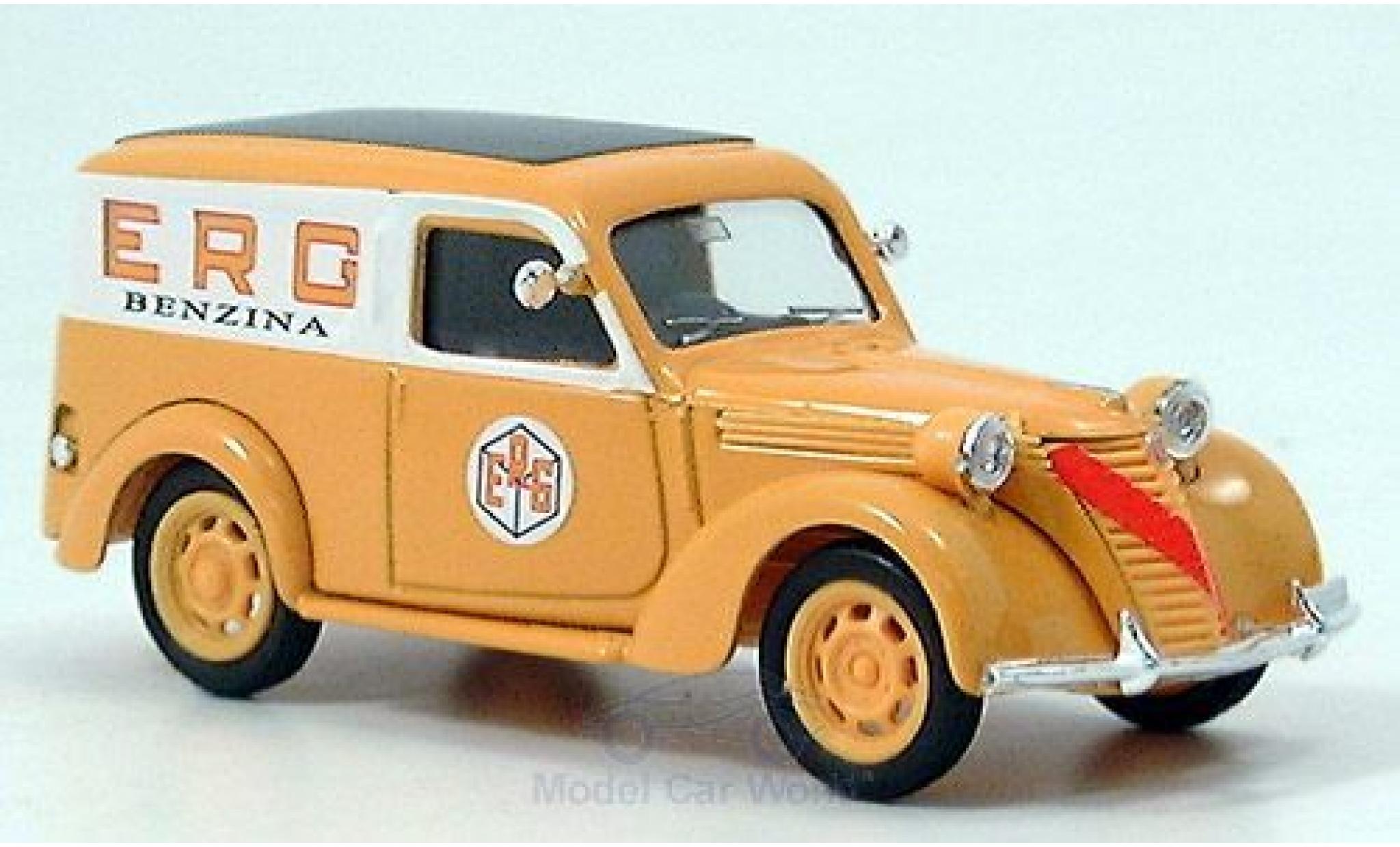 Fiat 1100 1/43 Brumm Fourgone ERG modellino in miniatura