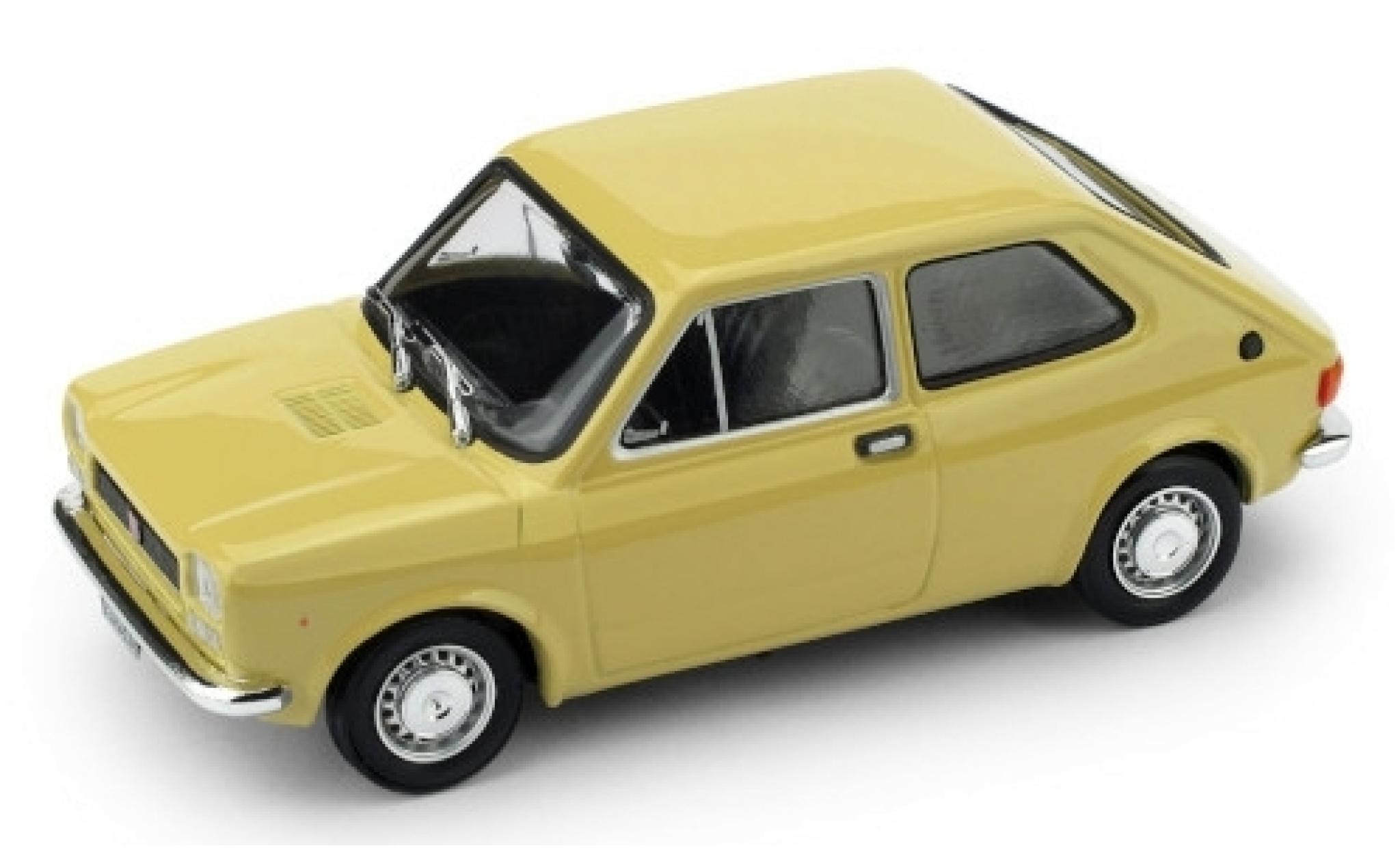 Fiat 127 1/43 Brumm (1.Serie) beige 1972 modellino in miniatura
