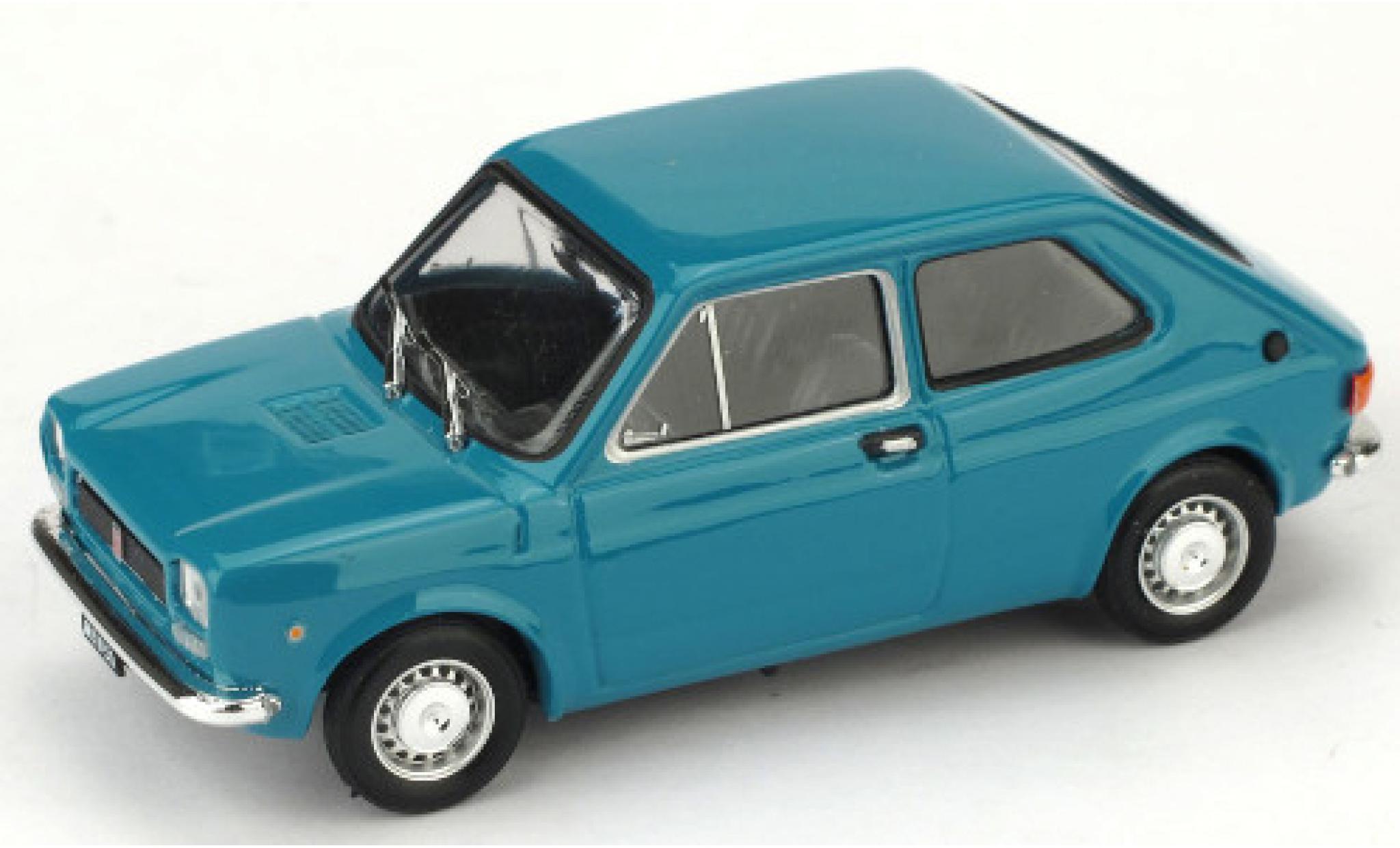Fiat 127 1/43 Brumm (1a Serie) blu 1971 modellino in miniatura