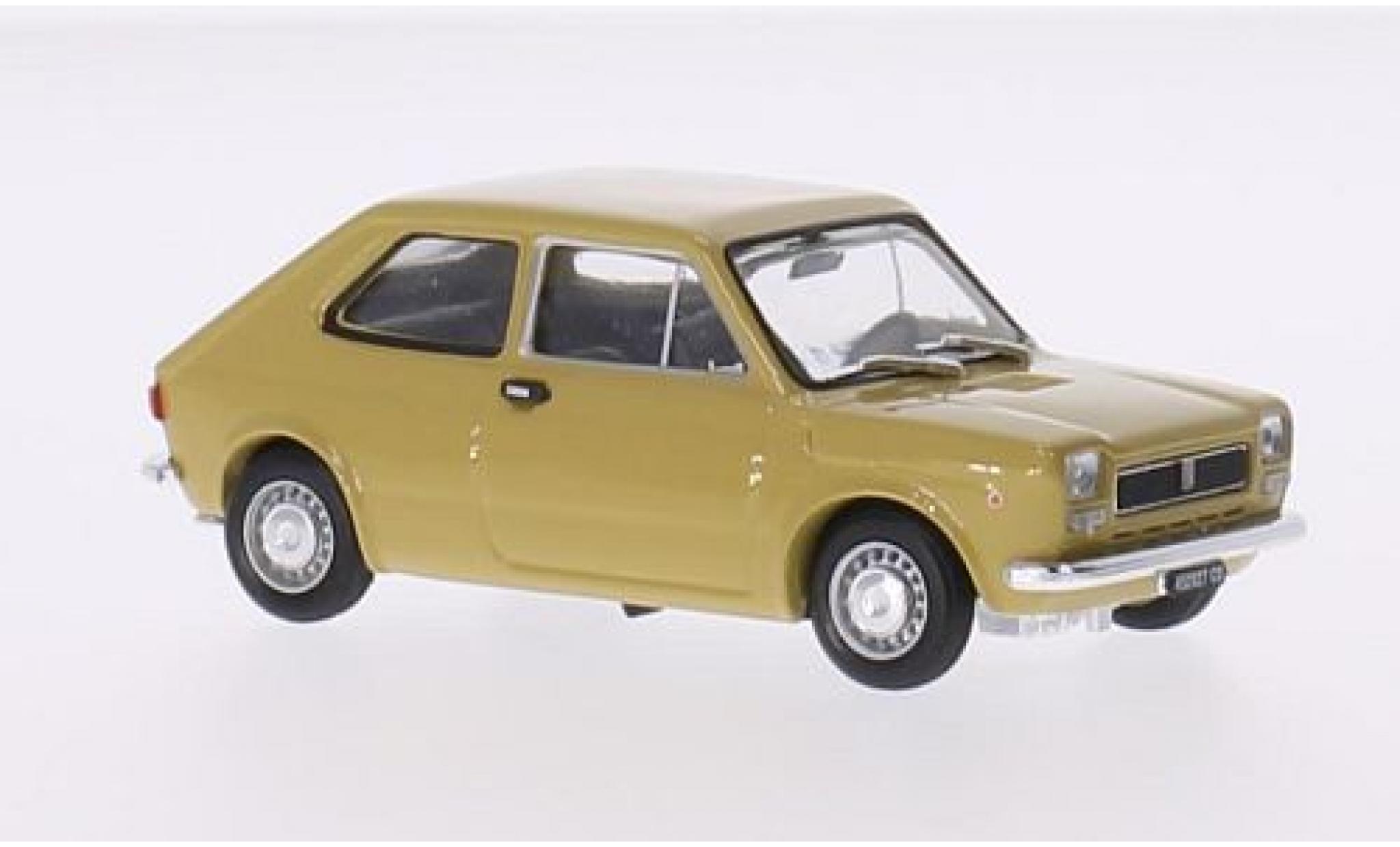 Fiat 127 1/43 Brumm giallo 1972 2-portes modellino in miniatura
