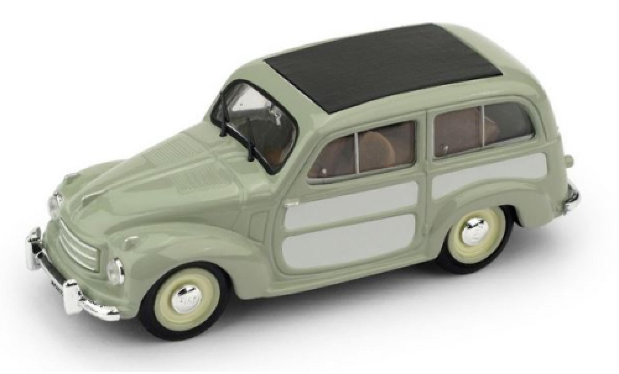 Fiat 500 1/43 Brumm C Belvedere verde/grigio 1951 modellino in miniatura