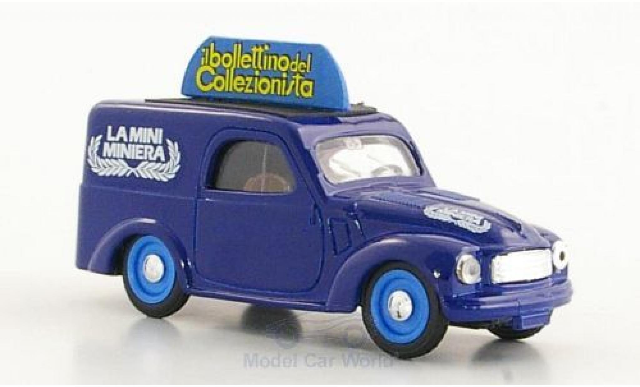 Fiat 500 L 1/43 Brumm C Furgoncino La Mini Miniera modellino in miniatura