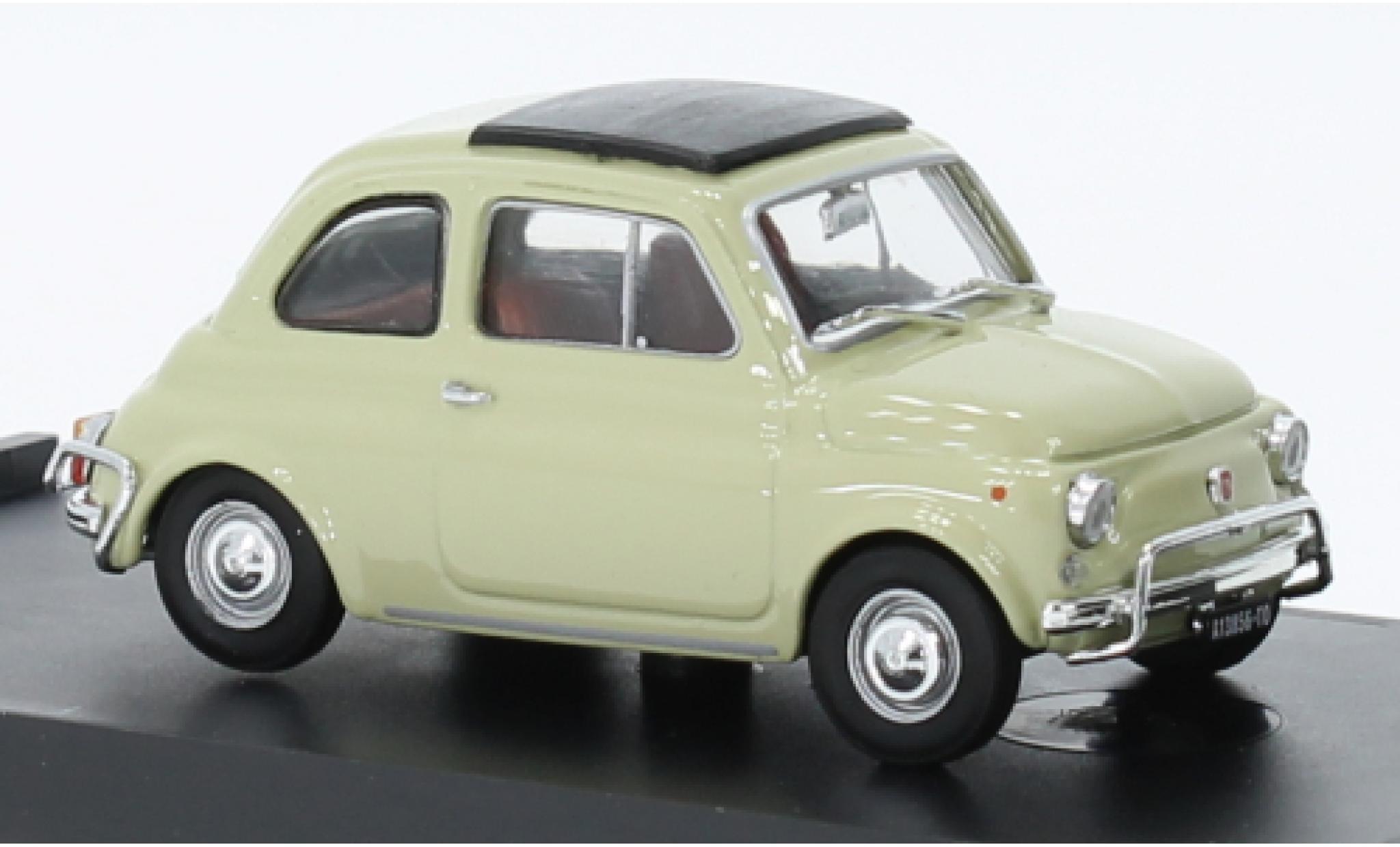 Fiat 500 1/43 Brumm L beige 1968 1:43 modellino in miniatura
