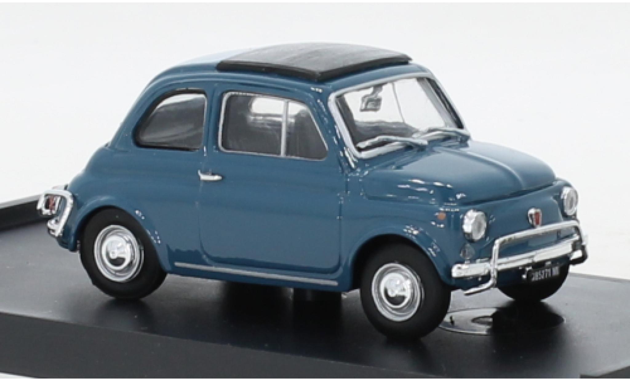 Fiat 500 1/43 Brumm L blau 1968 1:43 modellino in miniatura