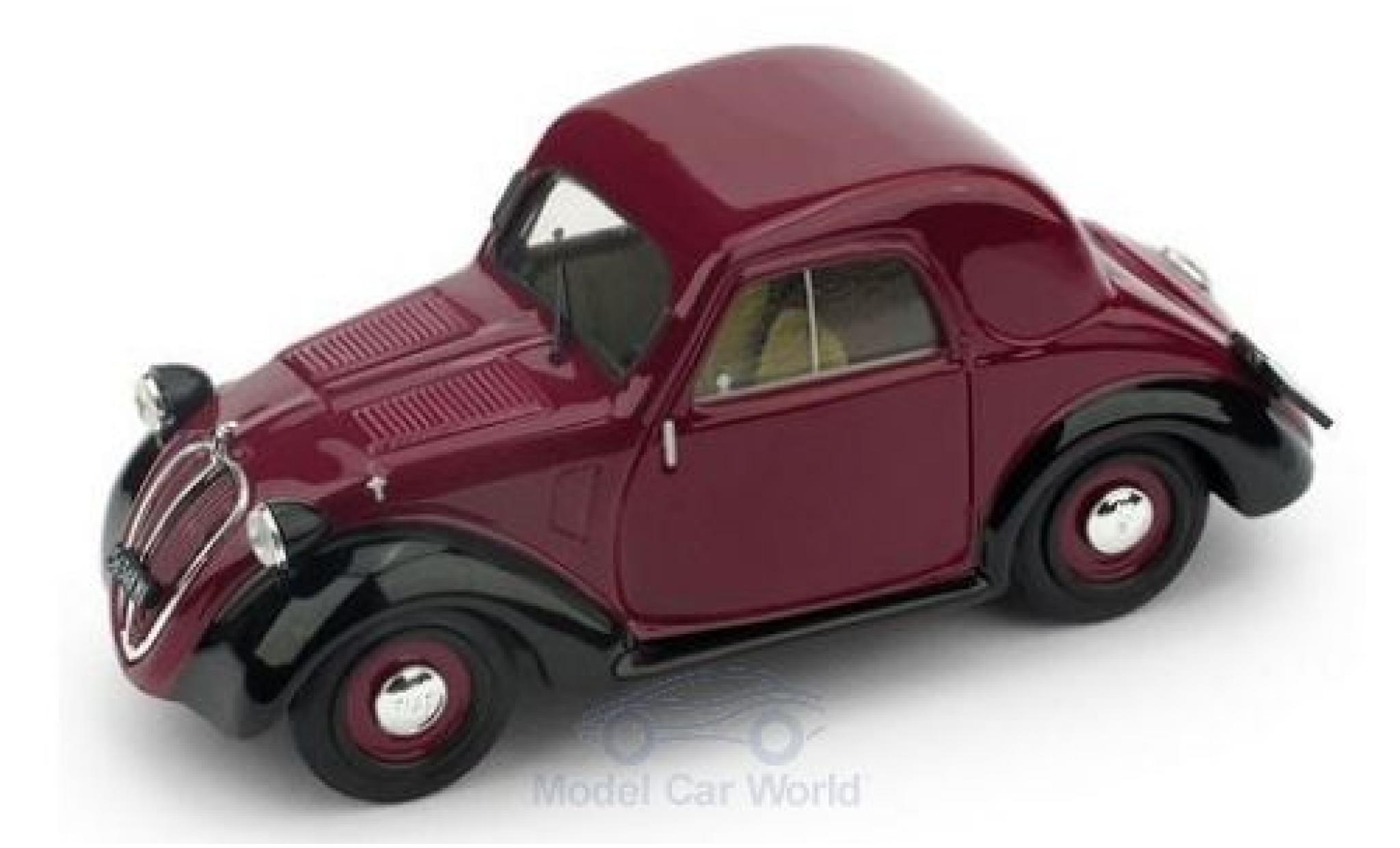 Fiat 500 1/43 Brumm A 1.Serie rosso/nero 1936 modellino in miniatura