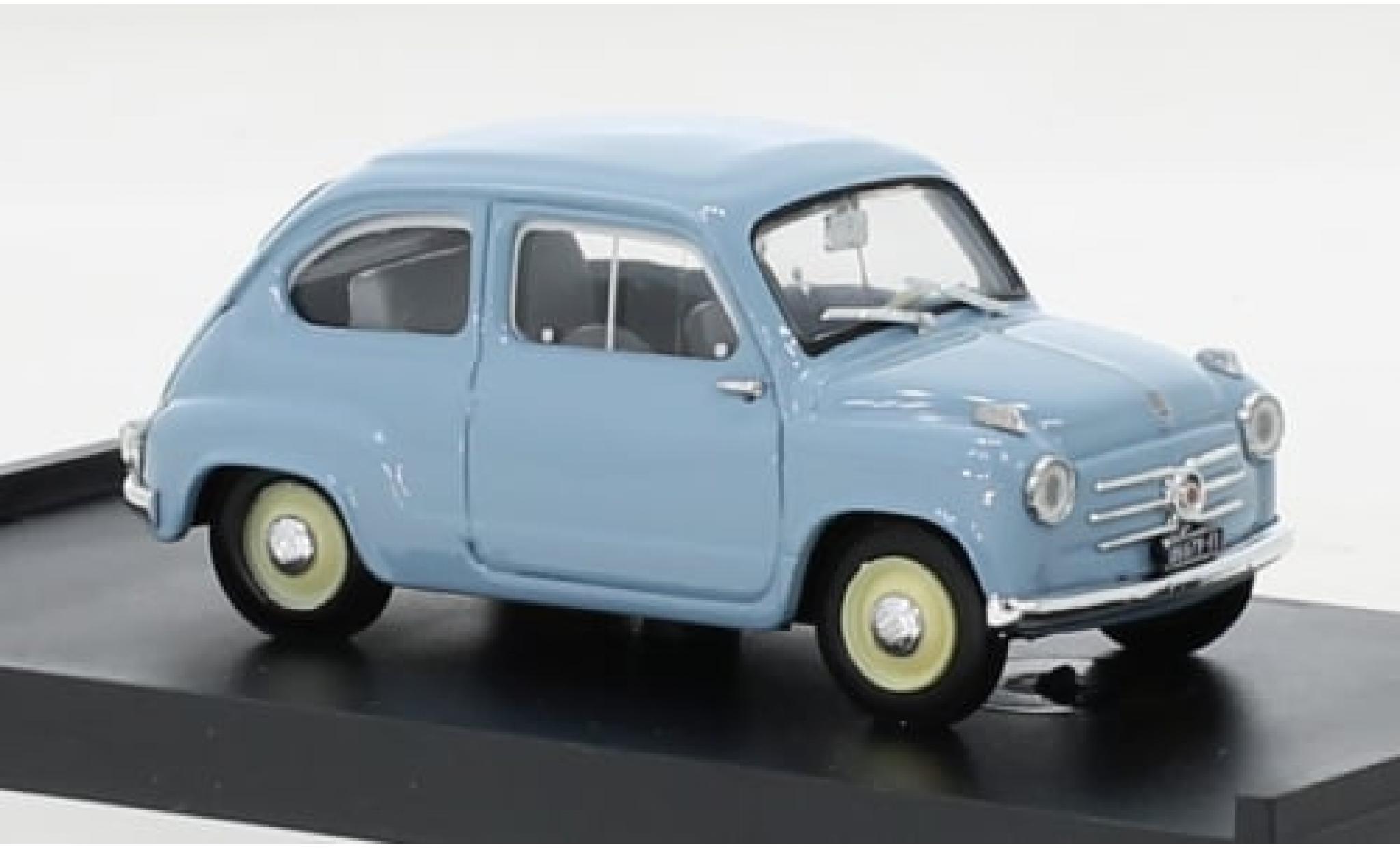 Fiat 600 1/43 Brumm Berlina Serie 1 blau 1955 1:43 modellino in miniatura