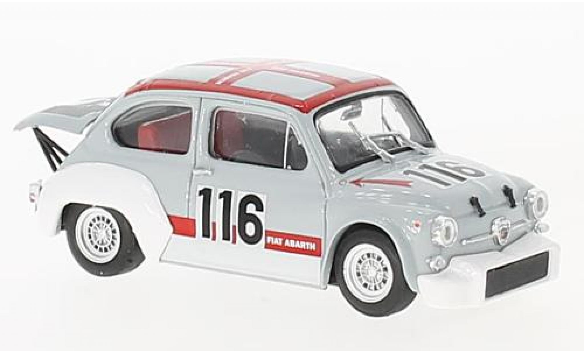 Fiat Abarth 1000 1/43 Brumm Gr.2/70 No.116 Abarth Svolte di Popoli 1970 F.Palumbo modellino in miniatura
