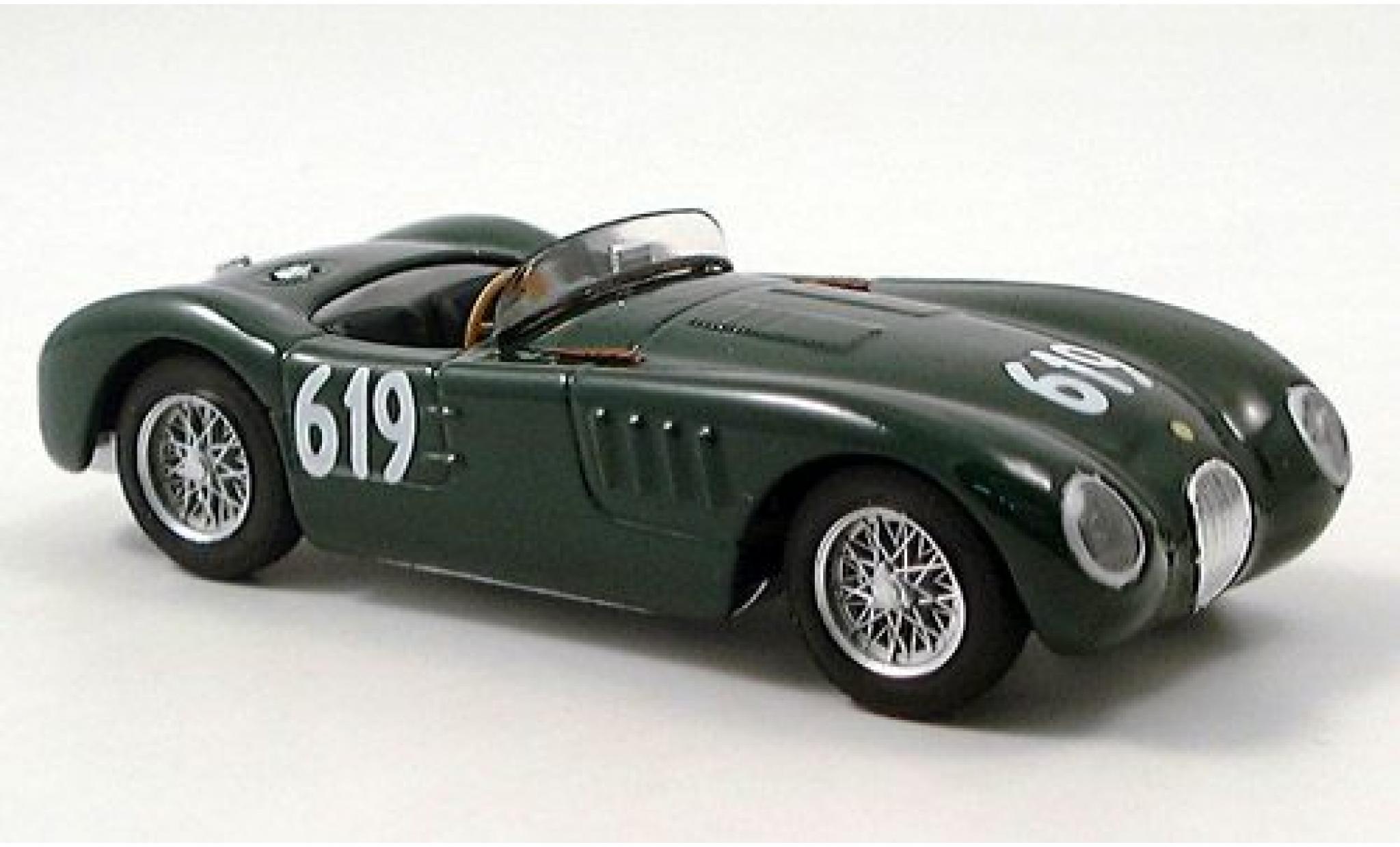 Jaguar C-Type 1/43 Brumm RHD No.619 Mille Miglia 1952 Moss Collection S.Moss modellino in miniatura