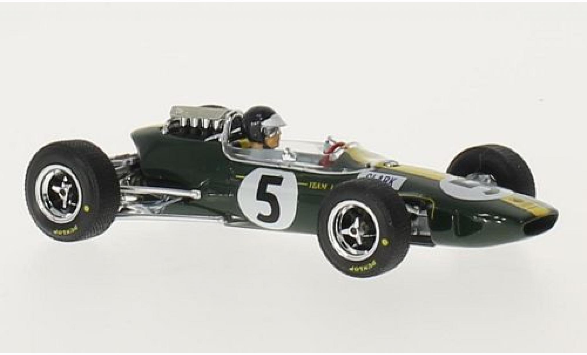 Lotus 33 1/43 Brumm No.5 Formel 1 GP England 1965 J.Clark modellino in miniatura
