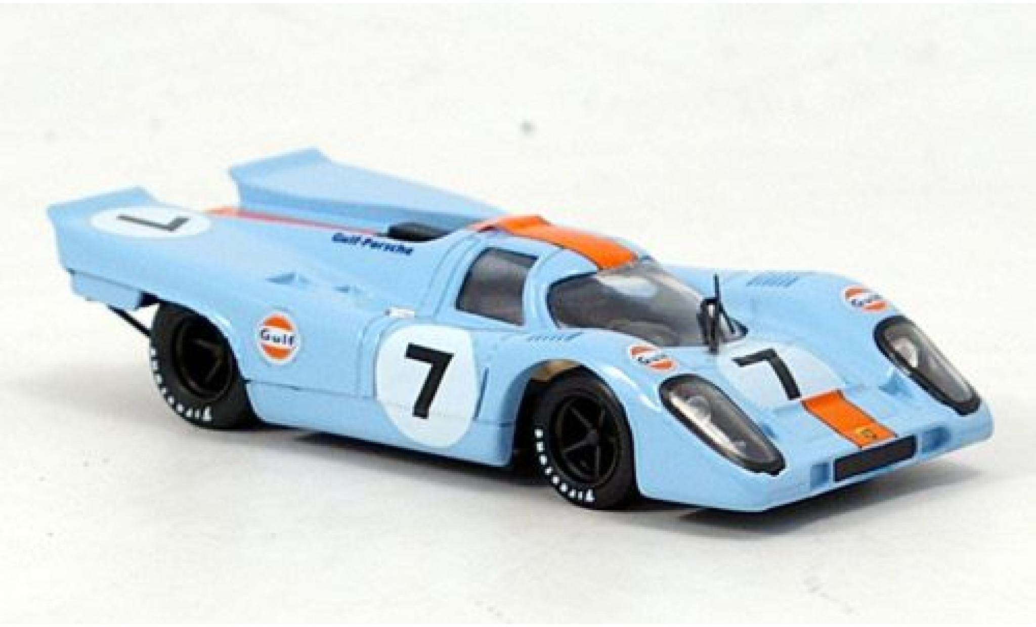 Porsche 917 1/43 Brumm K No.7 Gulf 1000km Monza 1970 P.Rodriguez/L.Kinnunen modellino in miniatura