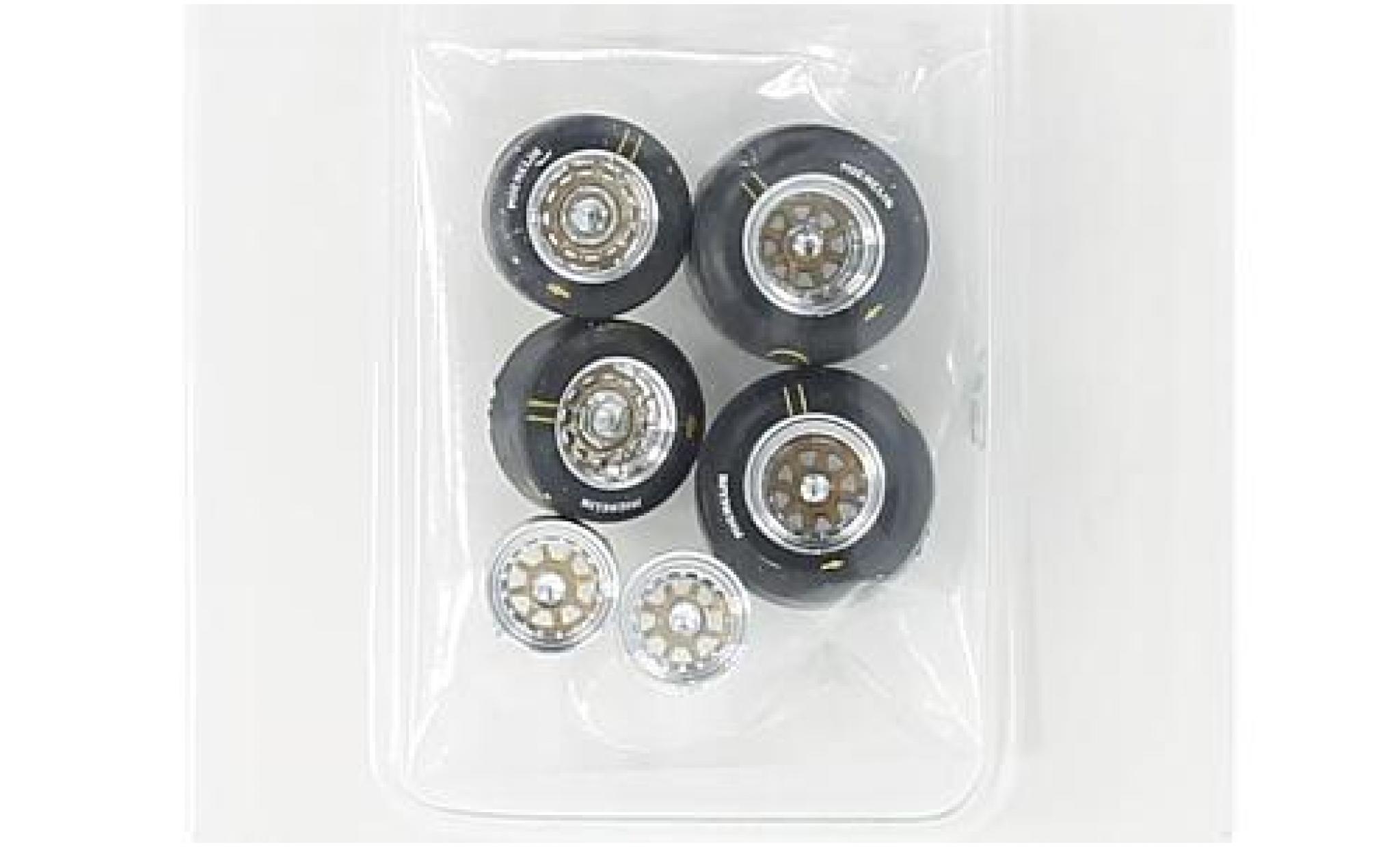 Ferrari 126 1/43 Brumm Set Reifen für CK 1980-81 2 Felgen für CK 1980 1:43 modellino in miniatura