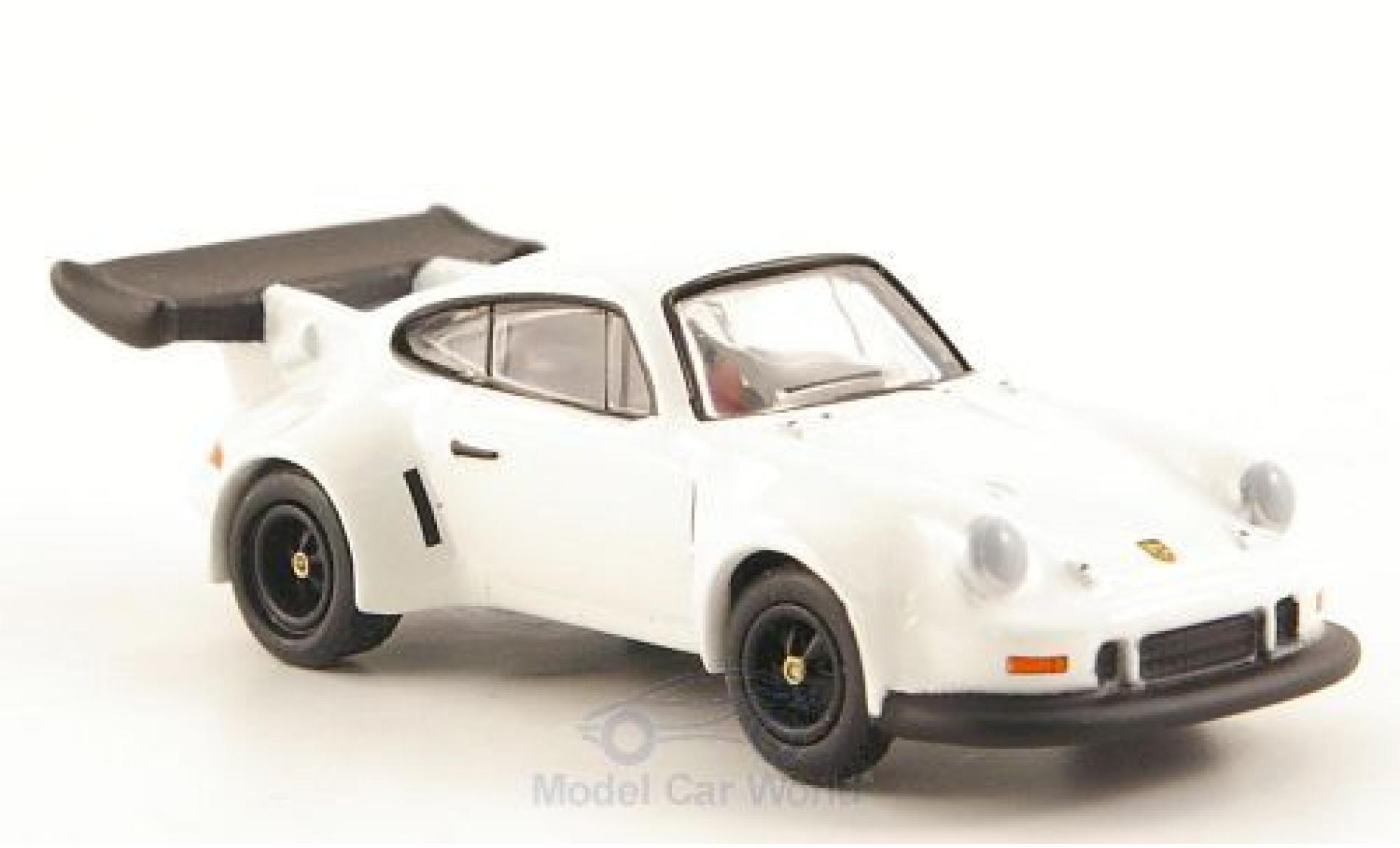 Porsche 911 Turbo 1/87 Bub RSR Turbo bianco modellino in miniatura