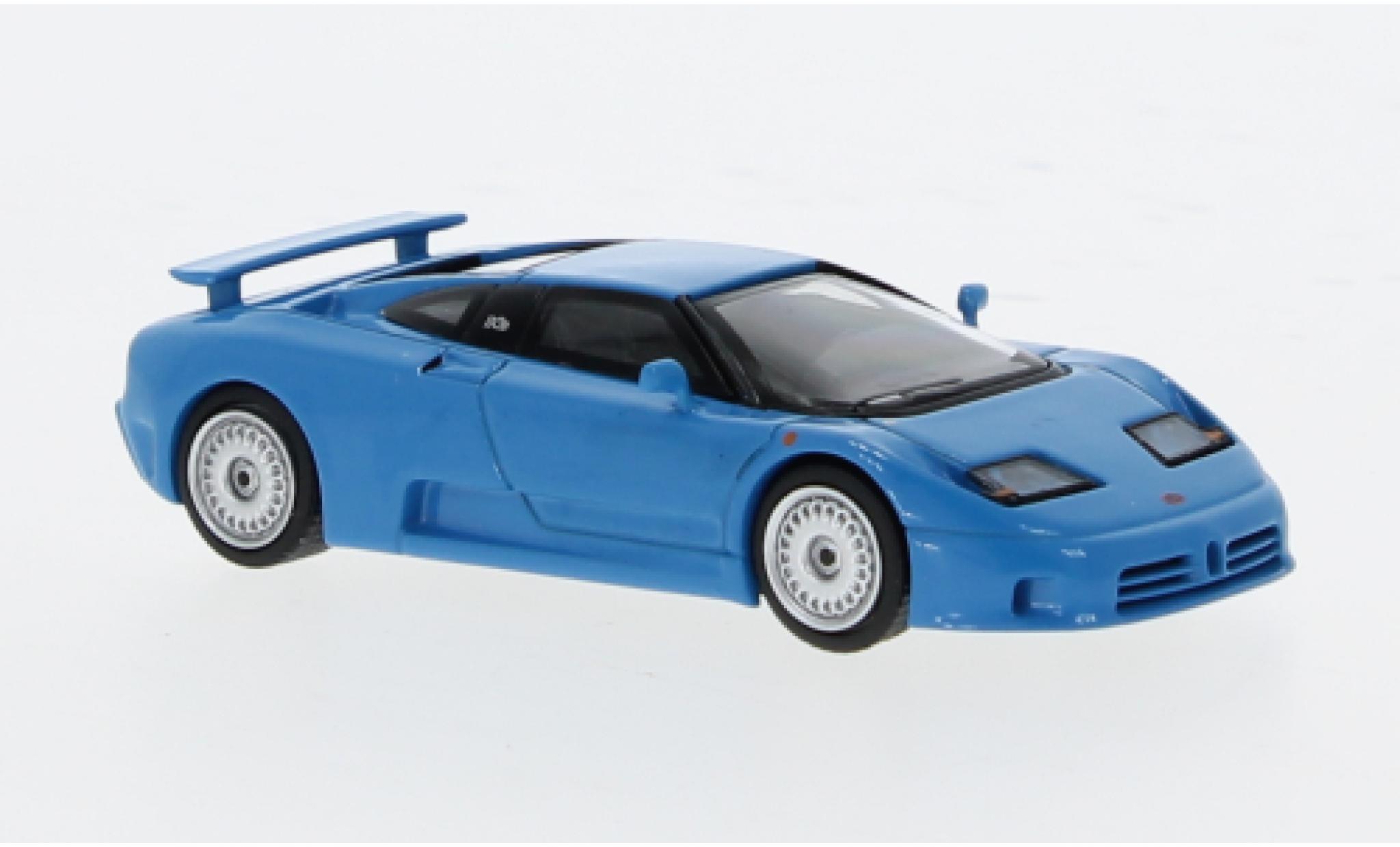 Bugatti EB110 1/64 Mini GT EB 110 GT blau 1:64 modellino in miniatura