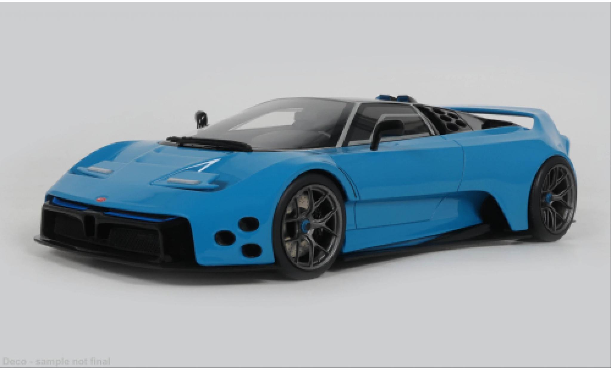 Bugatti EB110 1/18 GT Spirit K KHYZYL SALEEM blu 2025 1:18 modellini auto