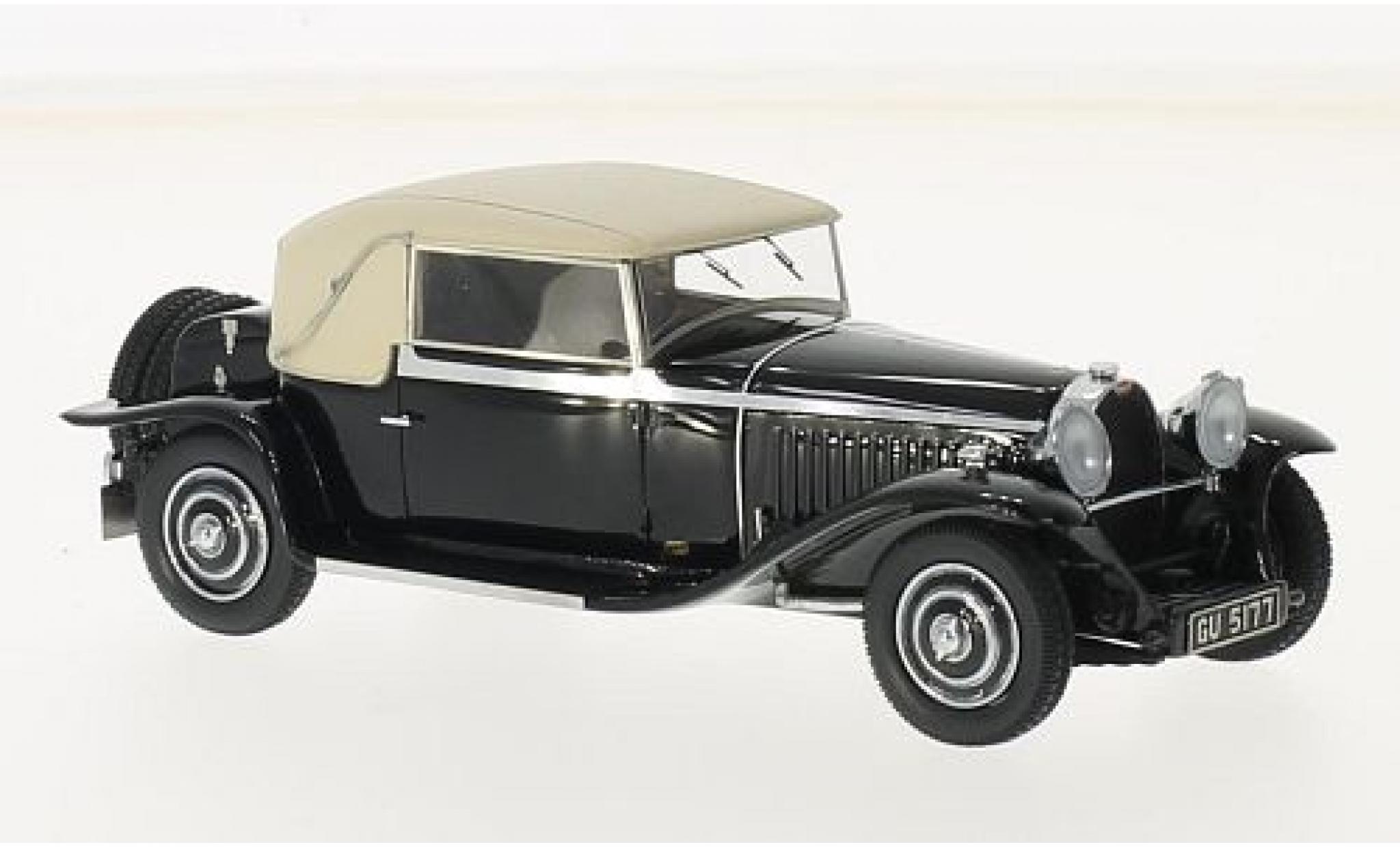 Bugatti 46 1/43 Matrix Type Faux C schwarz 1:43 modellino in miniatura